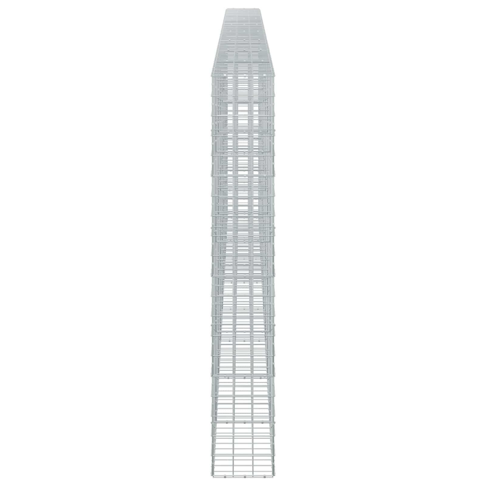 Gabion z žico 5 mm in mrežo 10x10 cm 800x30x200 cm
