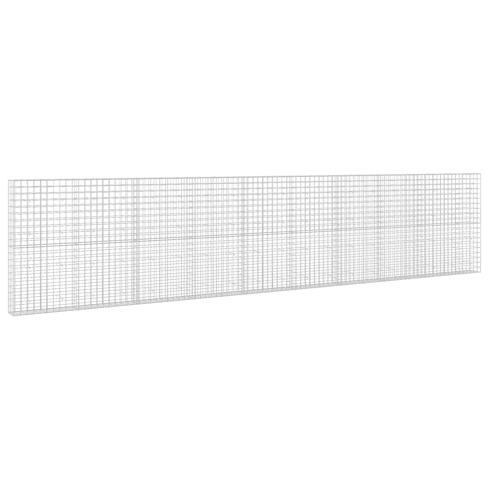 Gabion z žico 5 mm in mrežo 10x10 cm 950x30x200 cm
