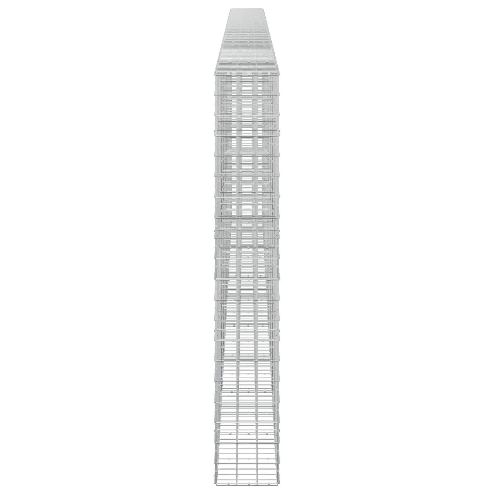 Gabion z žico 5 mm in mrežo 10x10 cm 950x30x200 cm