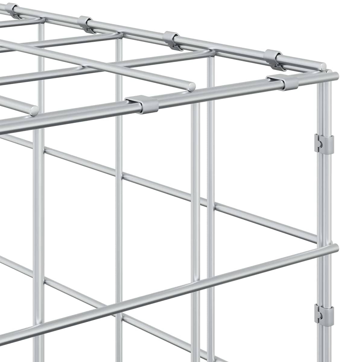 Gabion med 5 mm tråd og net - Billede 5