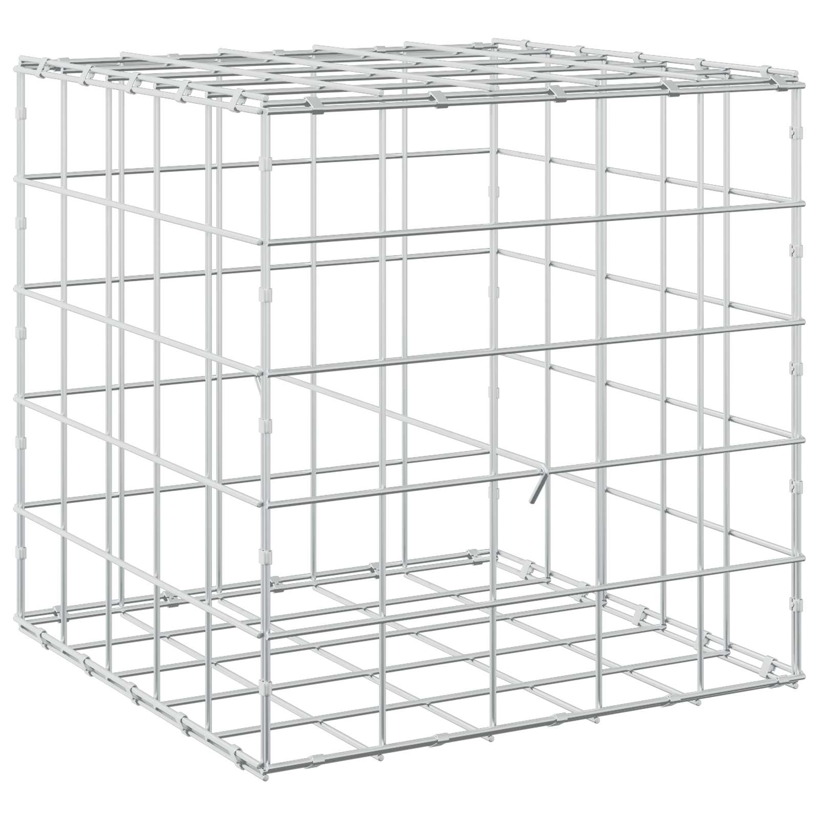 vidaXL Gabion s drátem 5 mm a síťkou 10x10 cm 50x50x50 cm