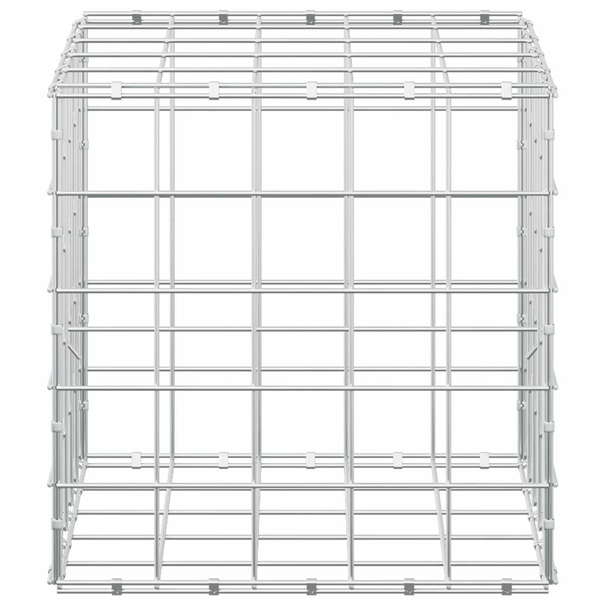 Gabion med 5 mm tråd og net - Billede 4