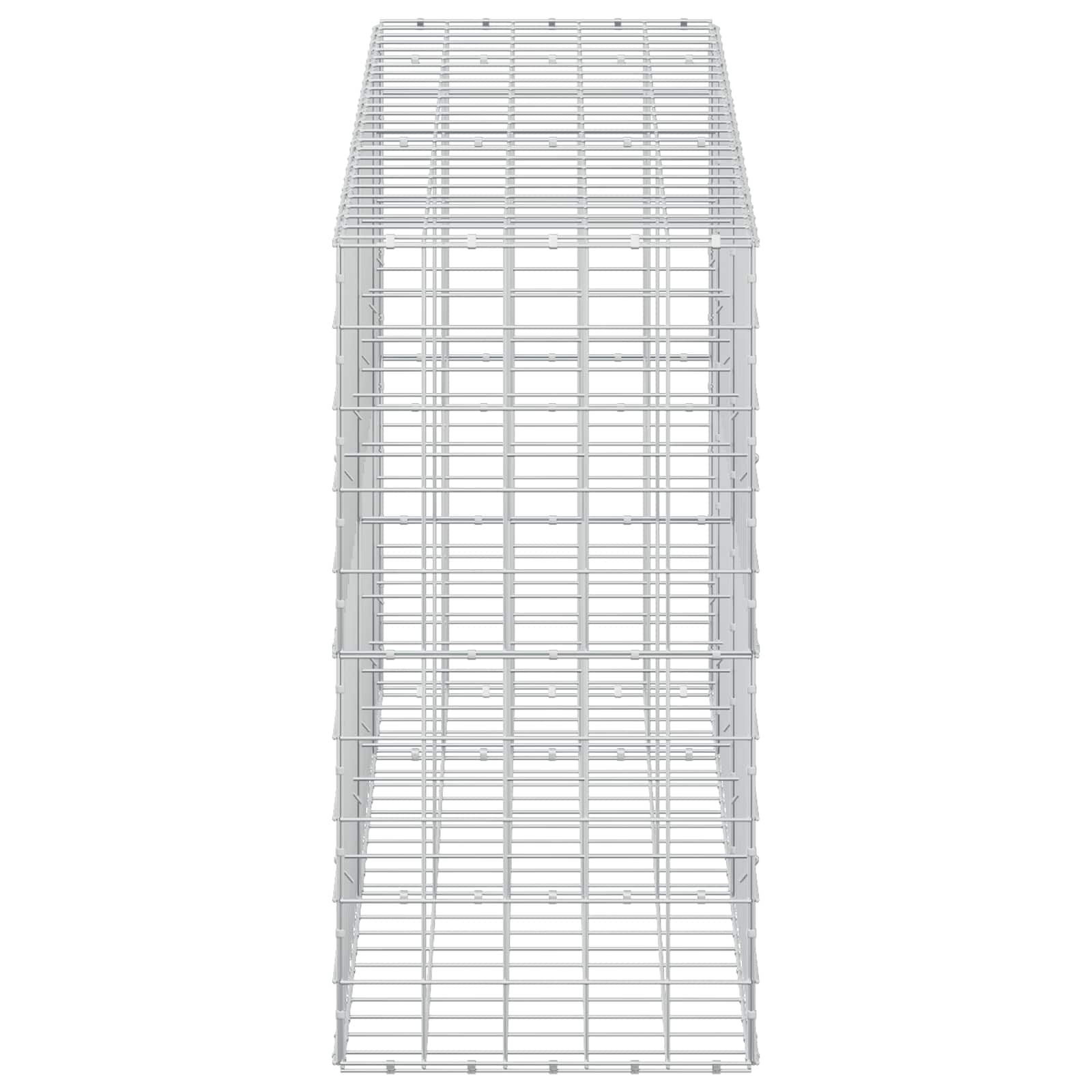 Gabion z žico 5 mm in mrežo 10x10 cm 250x50x100 cm