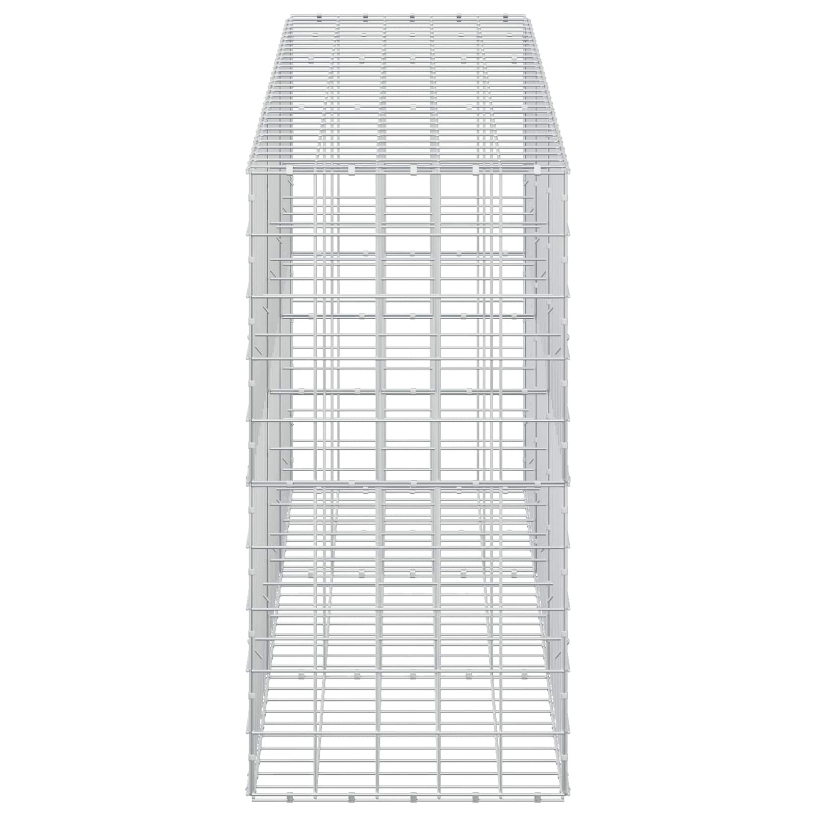 Gabion z žico 5 mm in mrežo 10x10 cm 300x50x100 cm