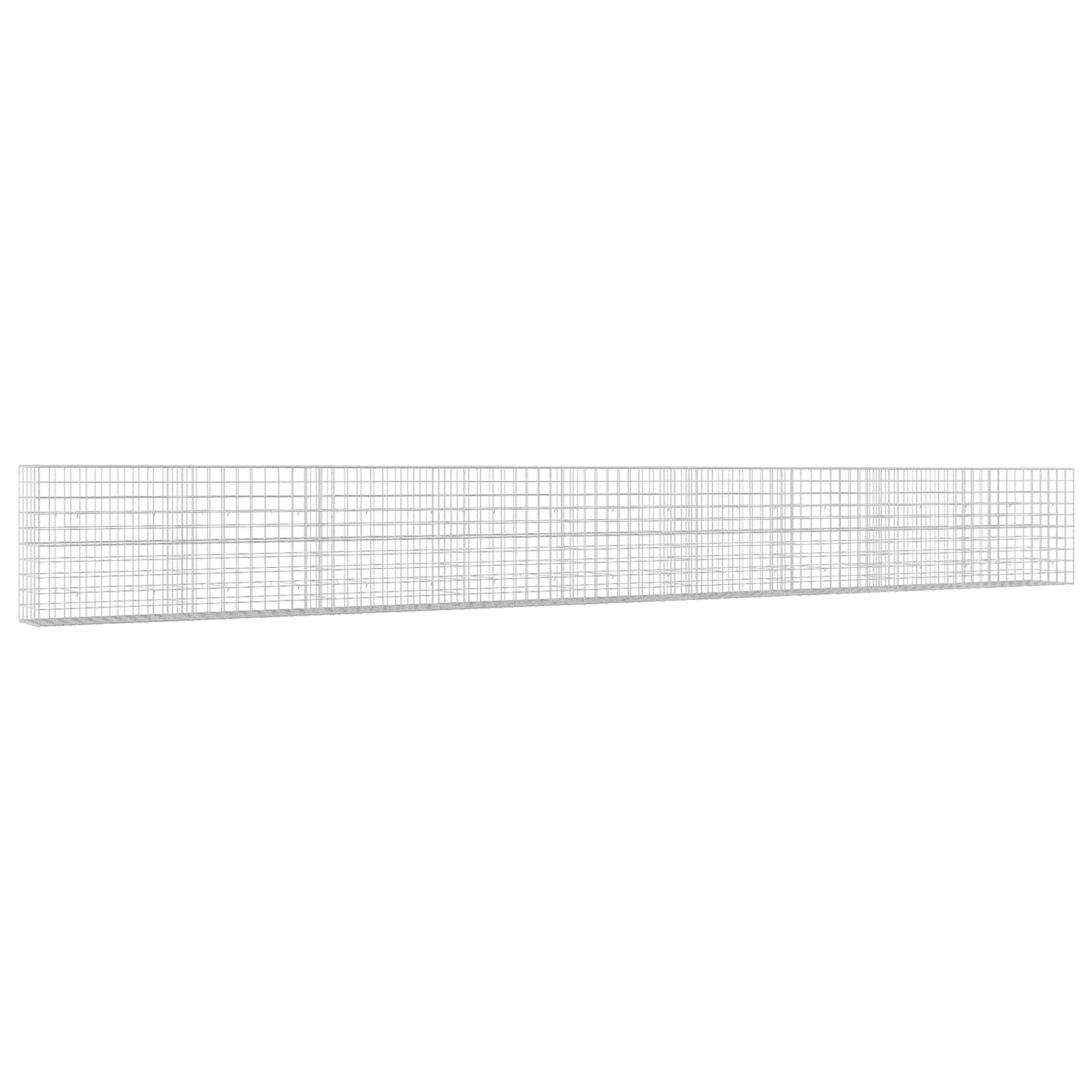 vidaXL Gabion s drátem 5 mm a síťkou 10x10 cm 900x50x100 cm
