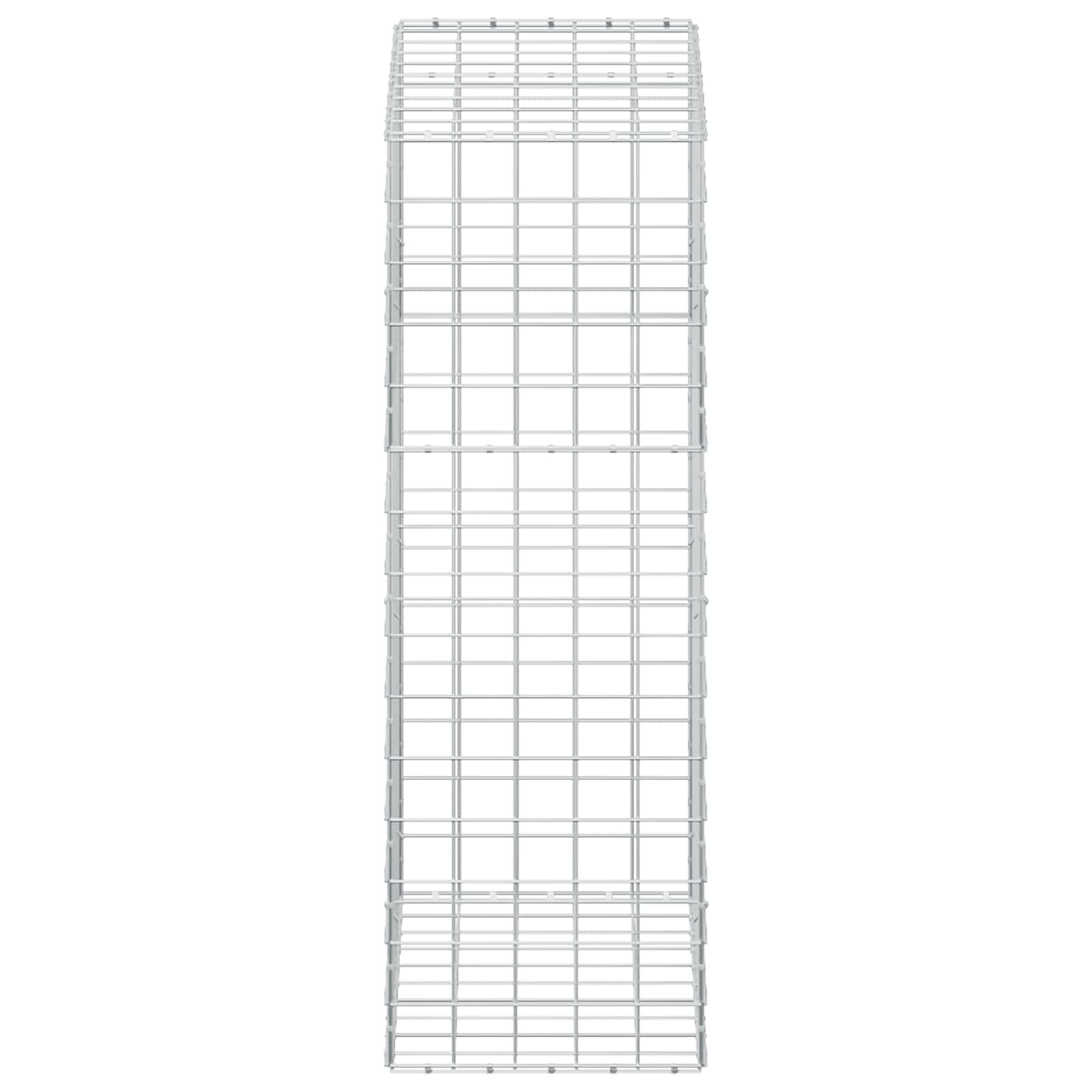 Gabion z žico 5 mm in mrežo 10x10 cm 100x50x150 cm