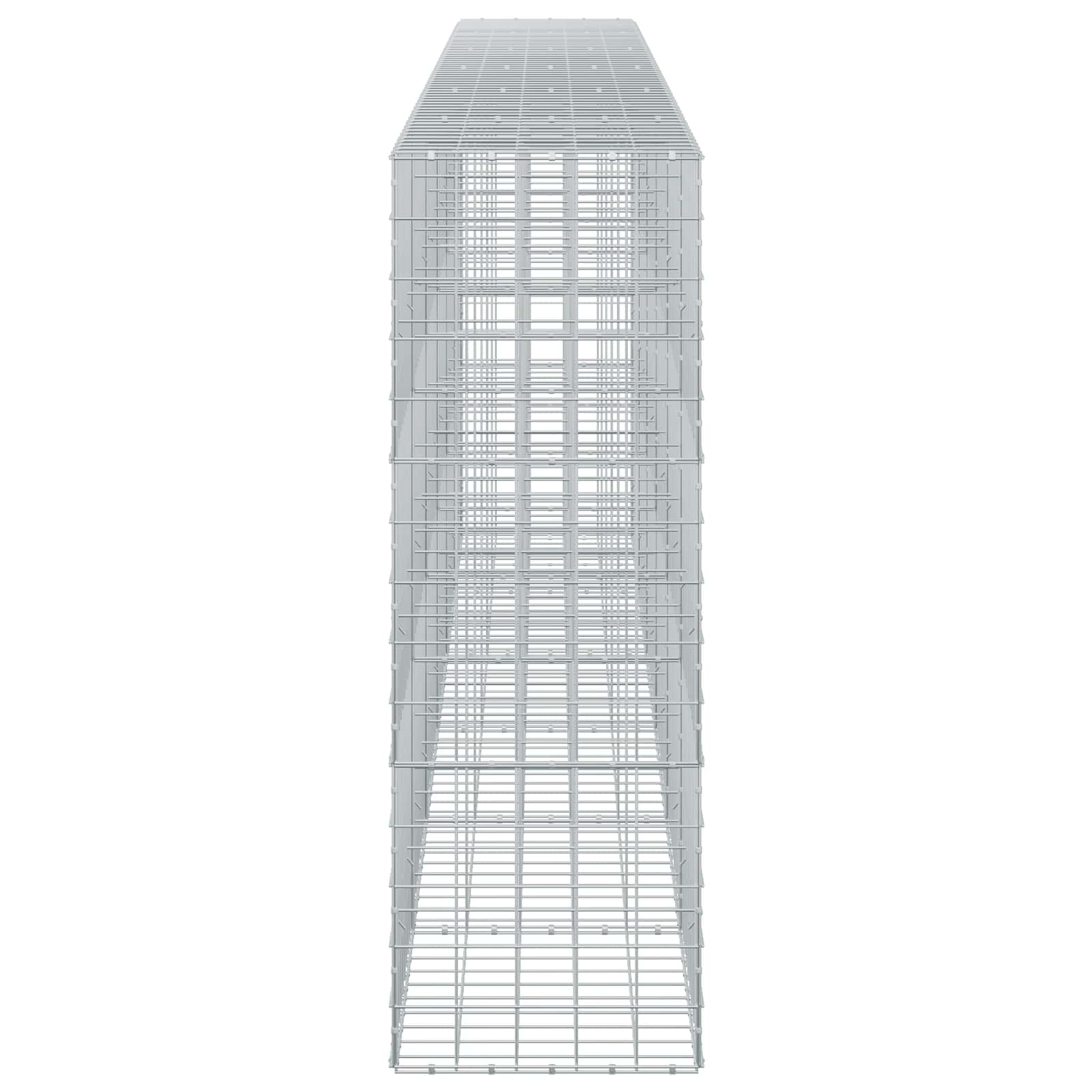 Gabion z žico 5 mm in mrežo 10x10 cm 600x50x150 cm