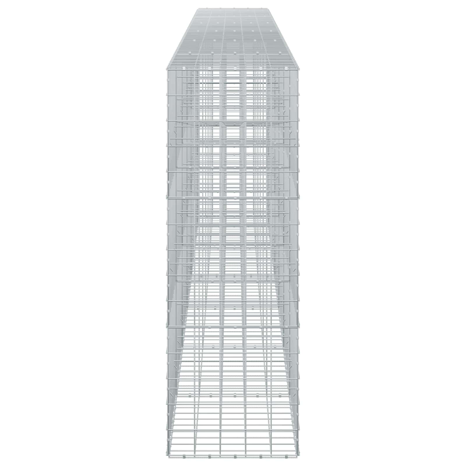 Gabion z žico 5 mm in mrežo 10x10 cm 650x50x150 cm