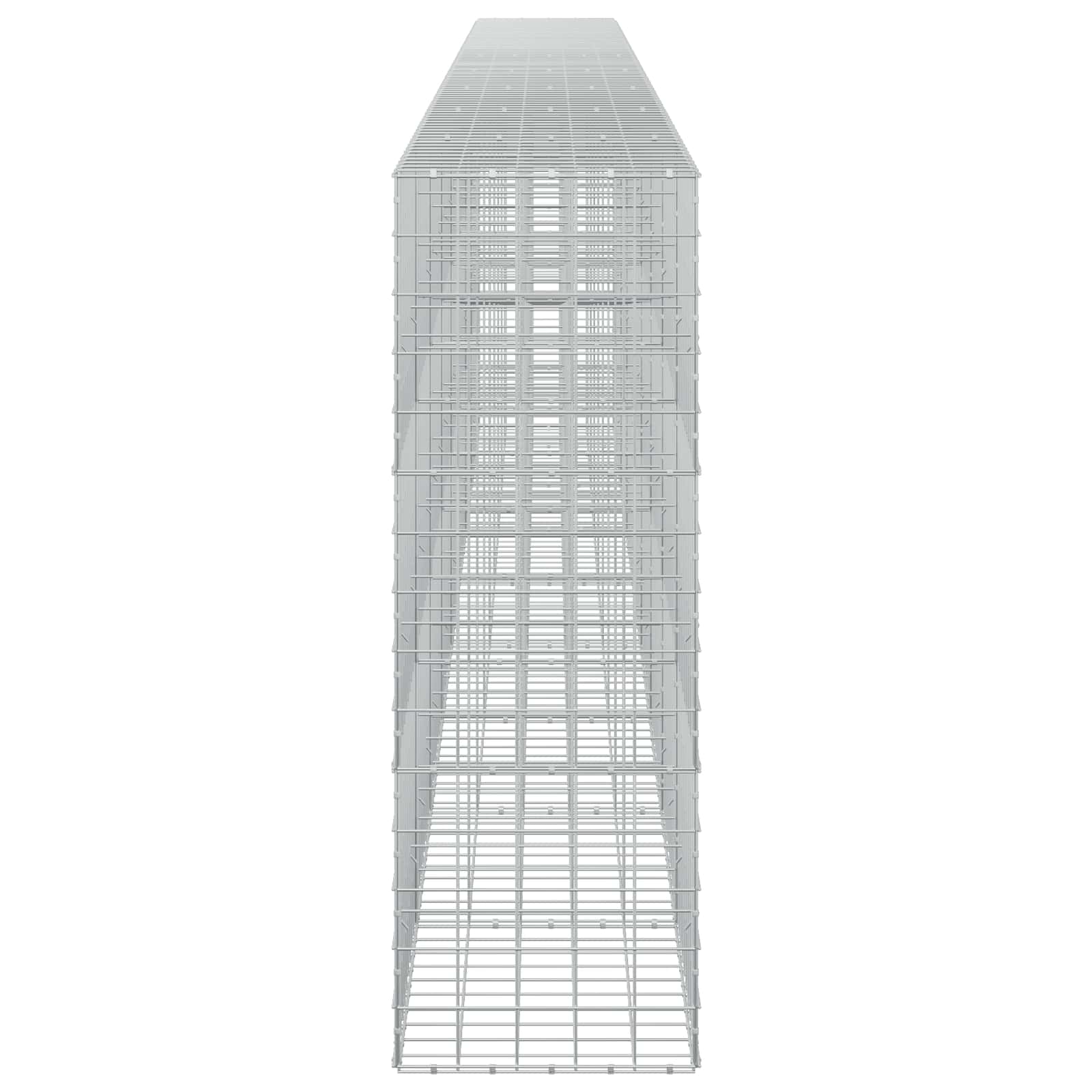 Gabion z žico 5 mm in mrežo 10x10 cm 850x50x150 cm