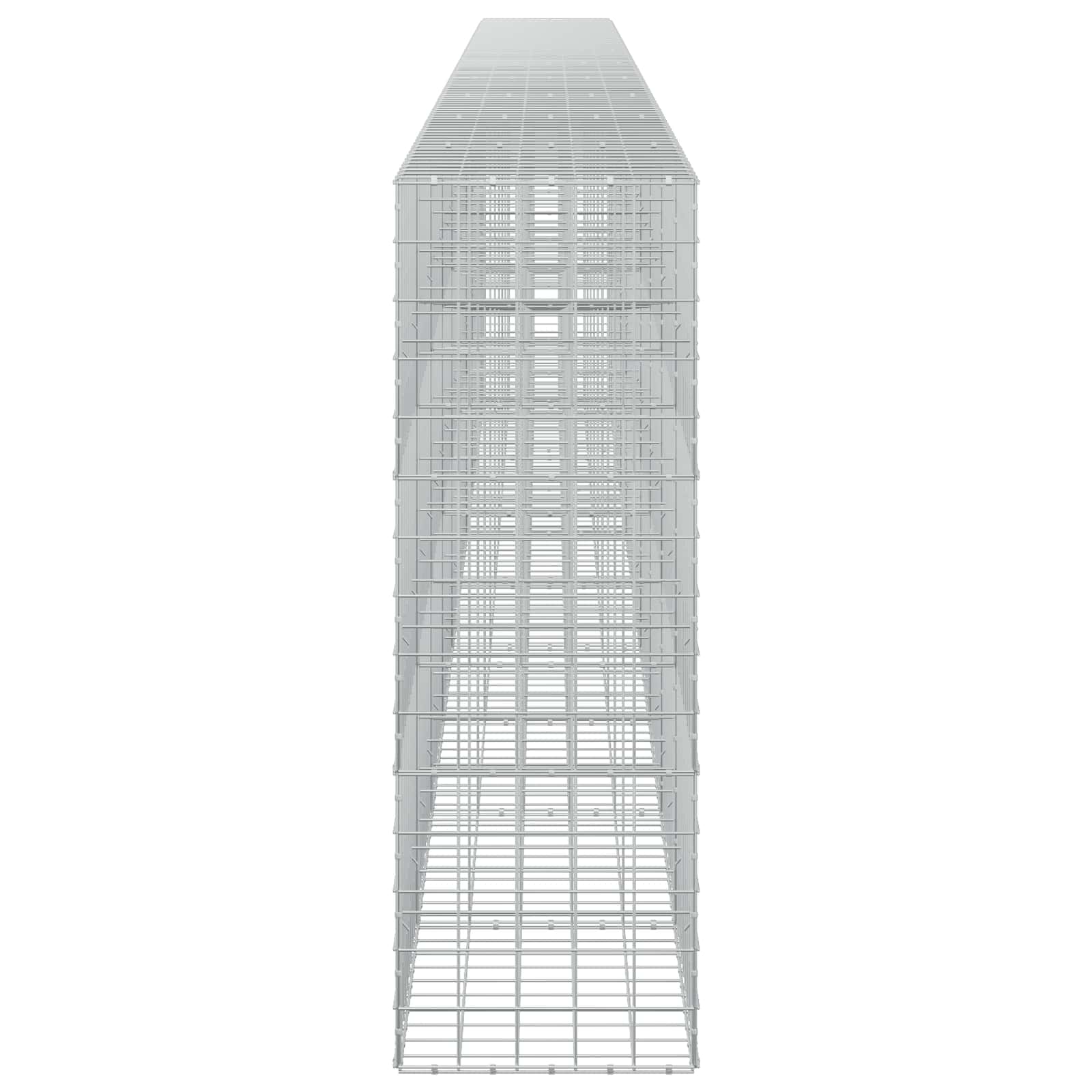 Gabion z žico 5 mm in mrežo 10x10 cm 950x50x150 cm