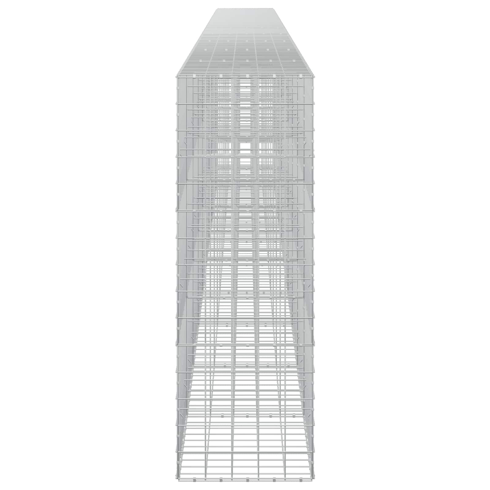 Gabion z žico 5 mm in mrežo 10x10 cm 1000x50x150 cm
