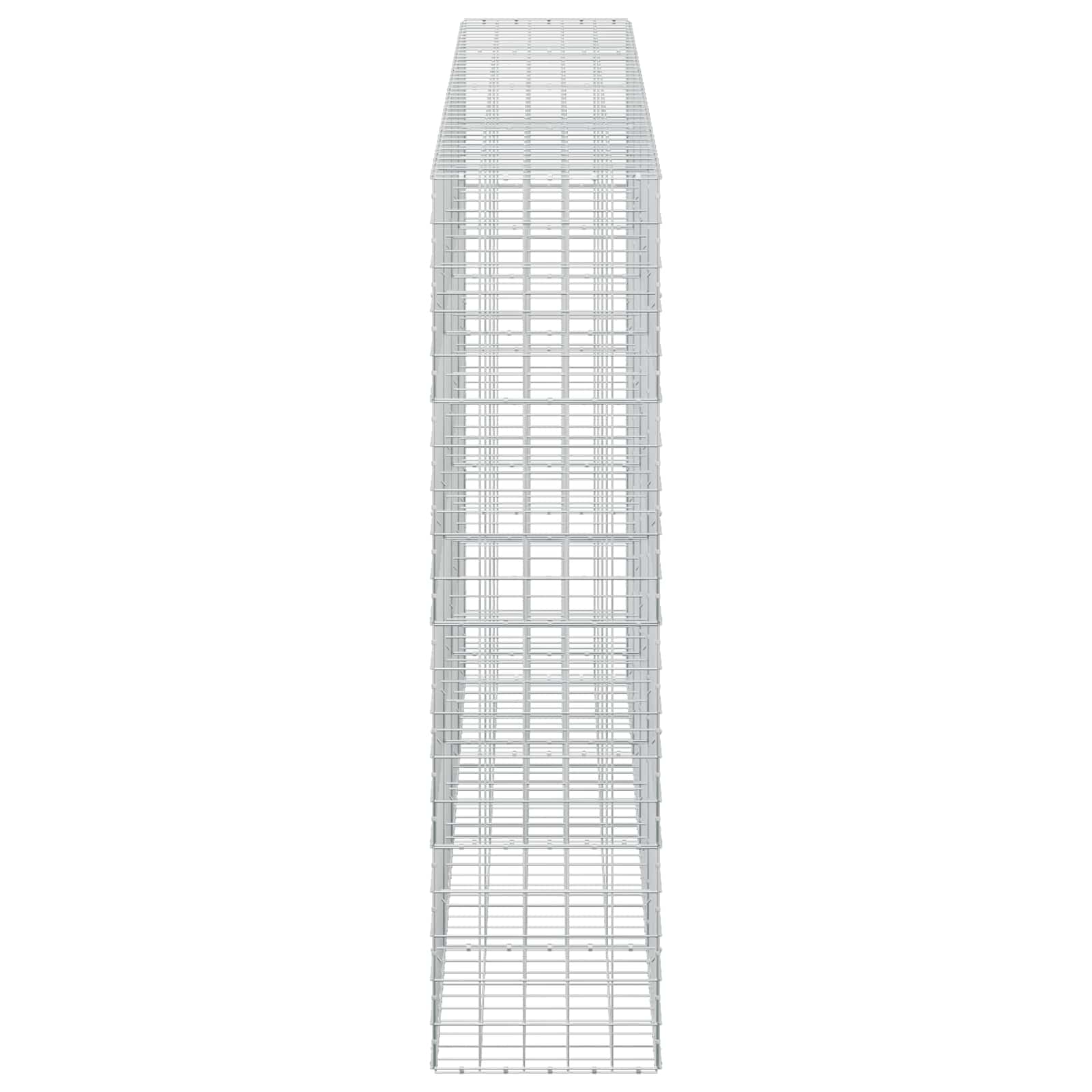 Gabion z žico 5 mm in mrežo 10x10 cm 400x50x200 cm