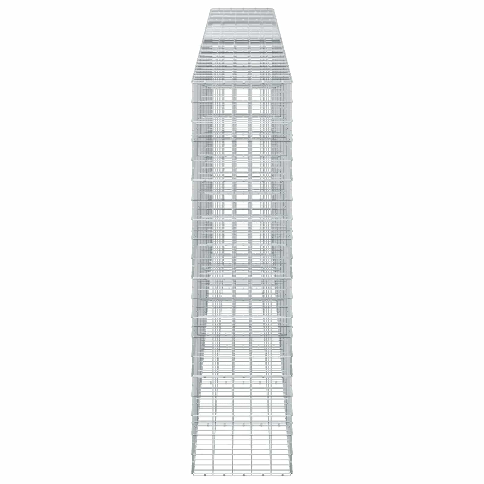 Gabion z žico 5 mm in mrežo 10x10 cm 650x50x200 cm