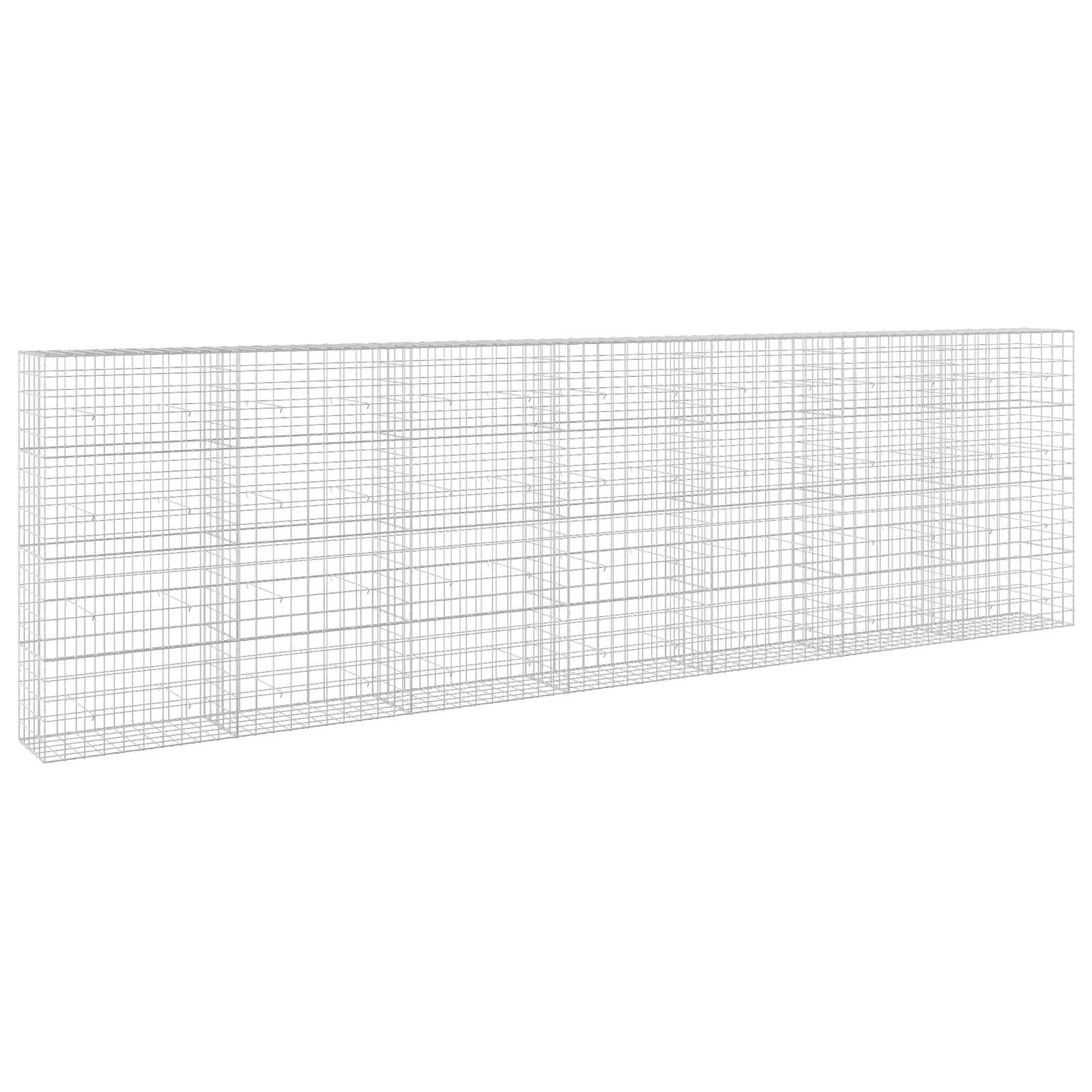 Gabion z žico 5 mm in mrežo 10x10 cm 700x50x200 cm