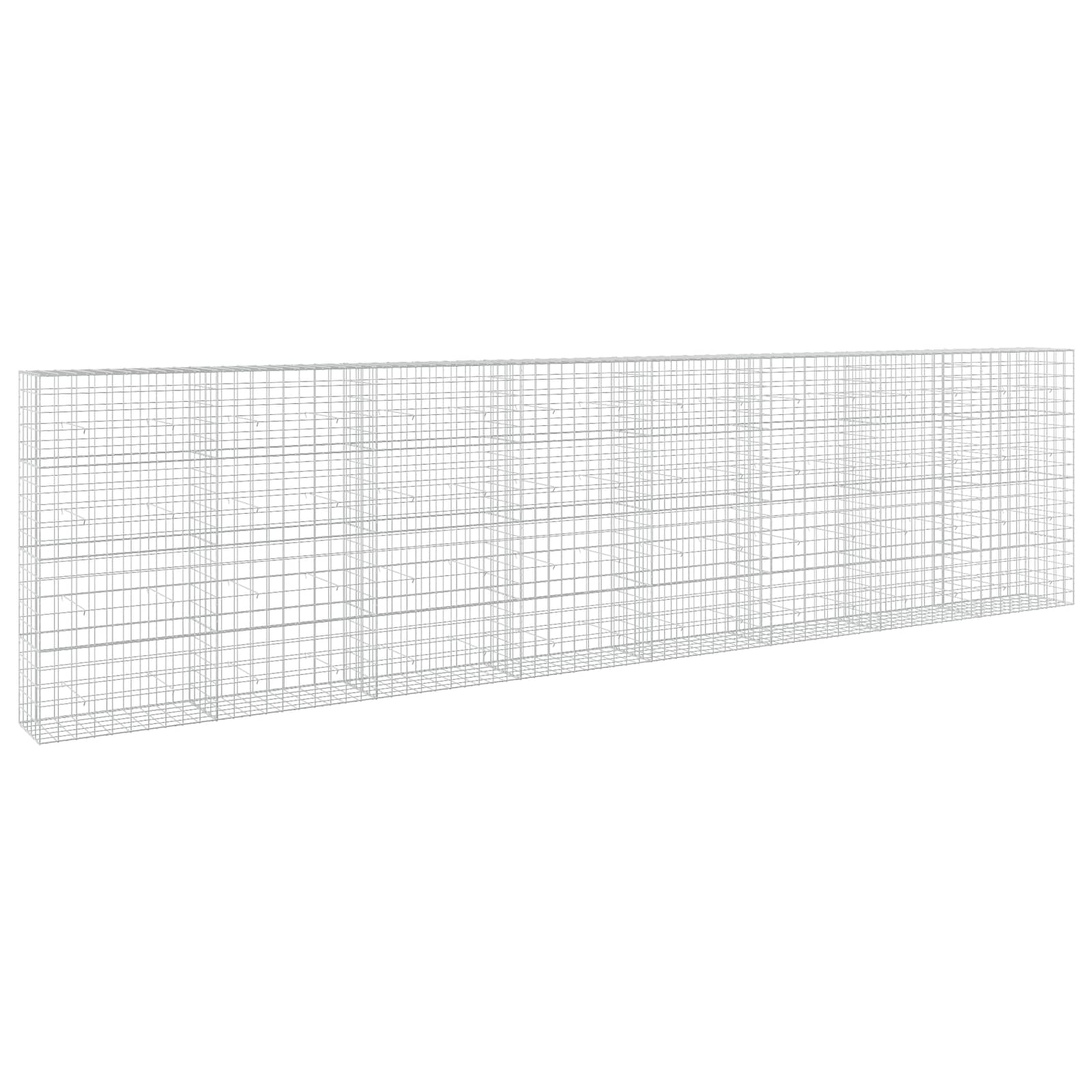 Gabion z žico 5 mm in mrežo 10x10 cm 800x50x200 cm