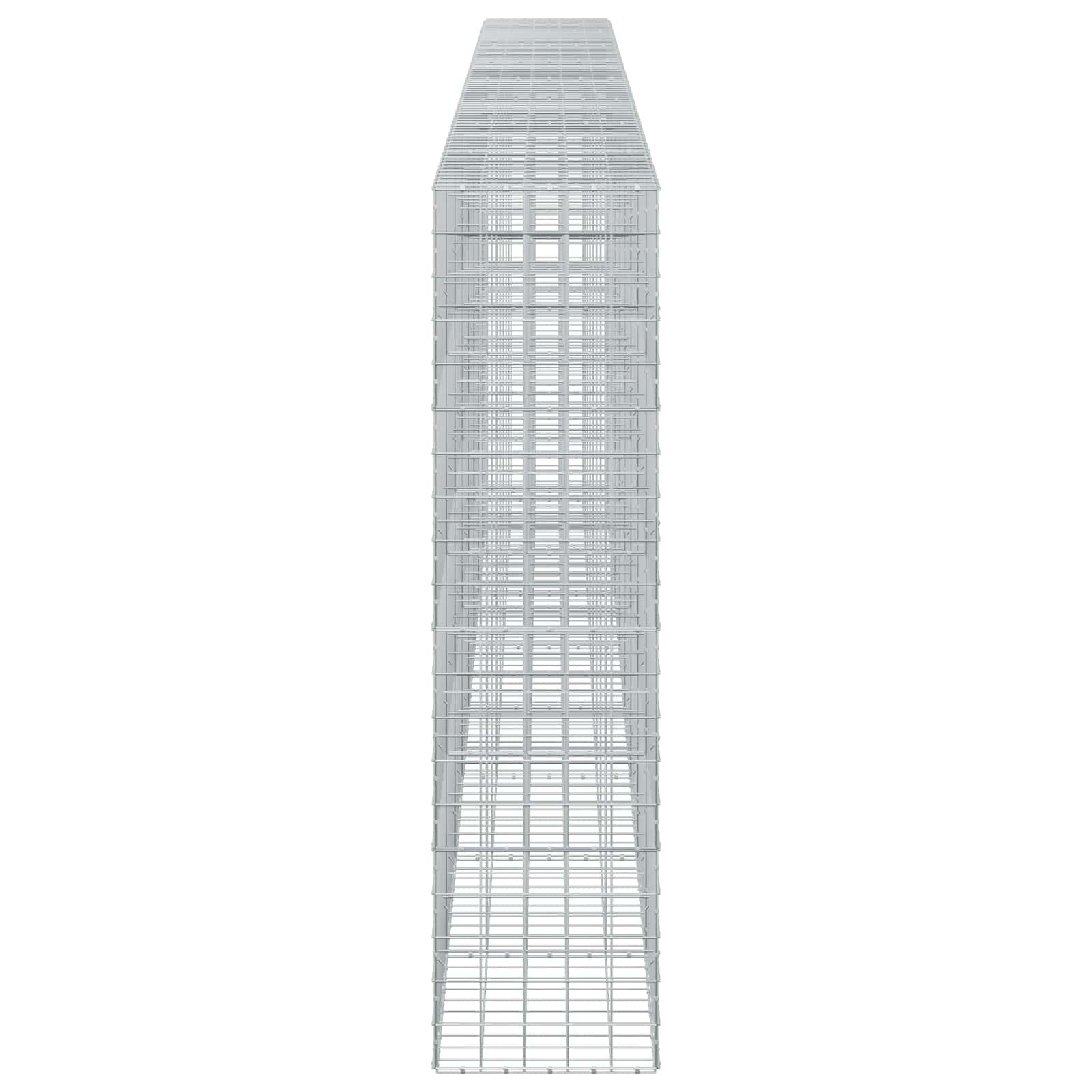 Gabion z žico 5 mm in mrežo 10x10 cm 800x50x200 cm