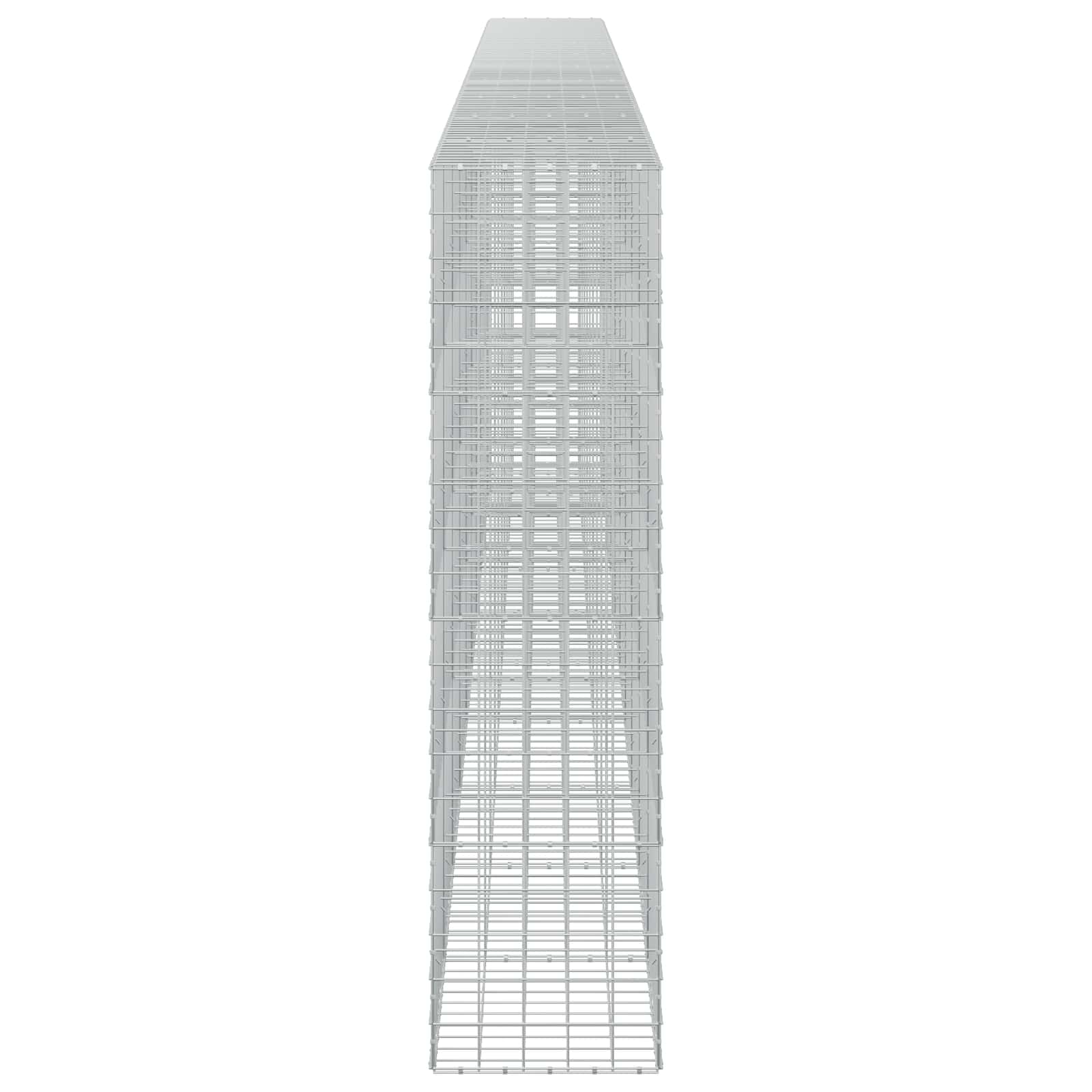 Gabion z žico 5 mm in mrežo 10x10 cm 1000x50x200 cm