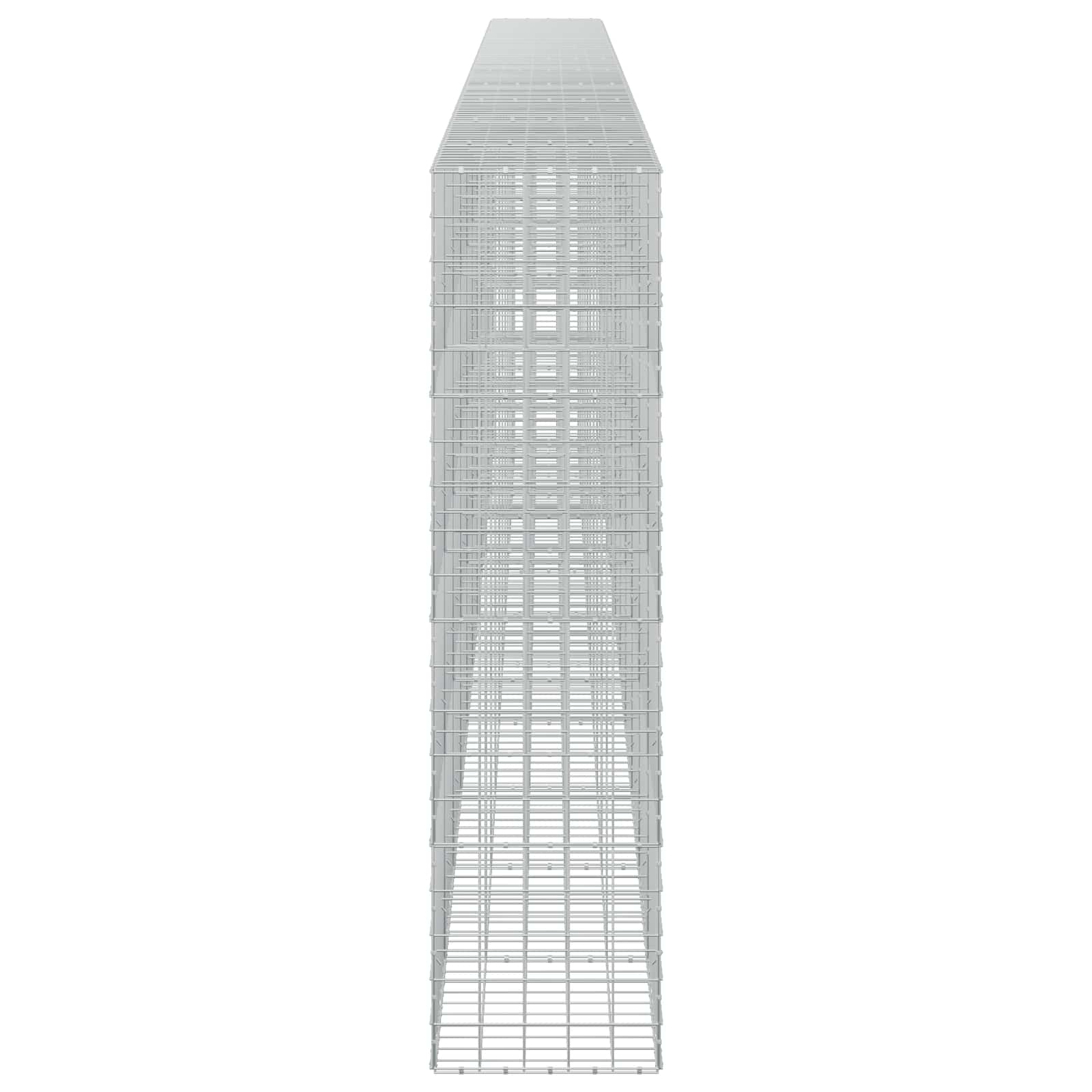 Gabion z žico 5 mm in mrežo 10x10 cm 1050x50x200 cm