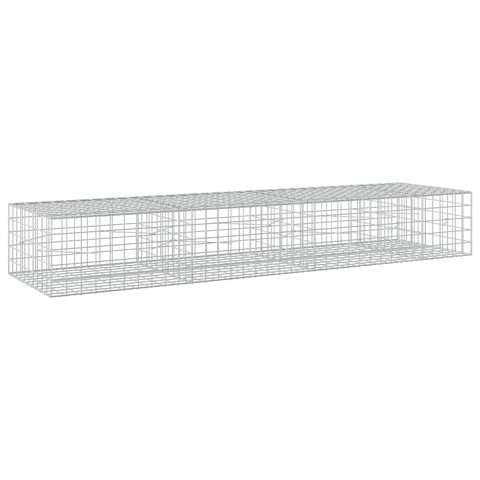 Gabion z žico 5 mm in mrežo 10x10 cm 350x100x50 cm