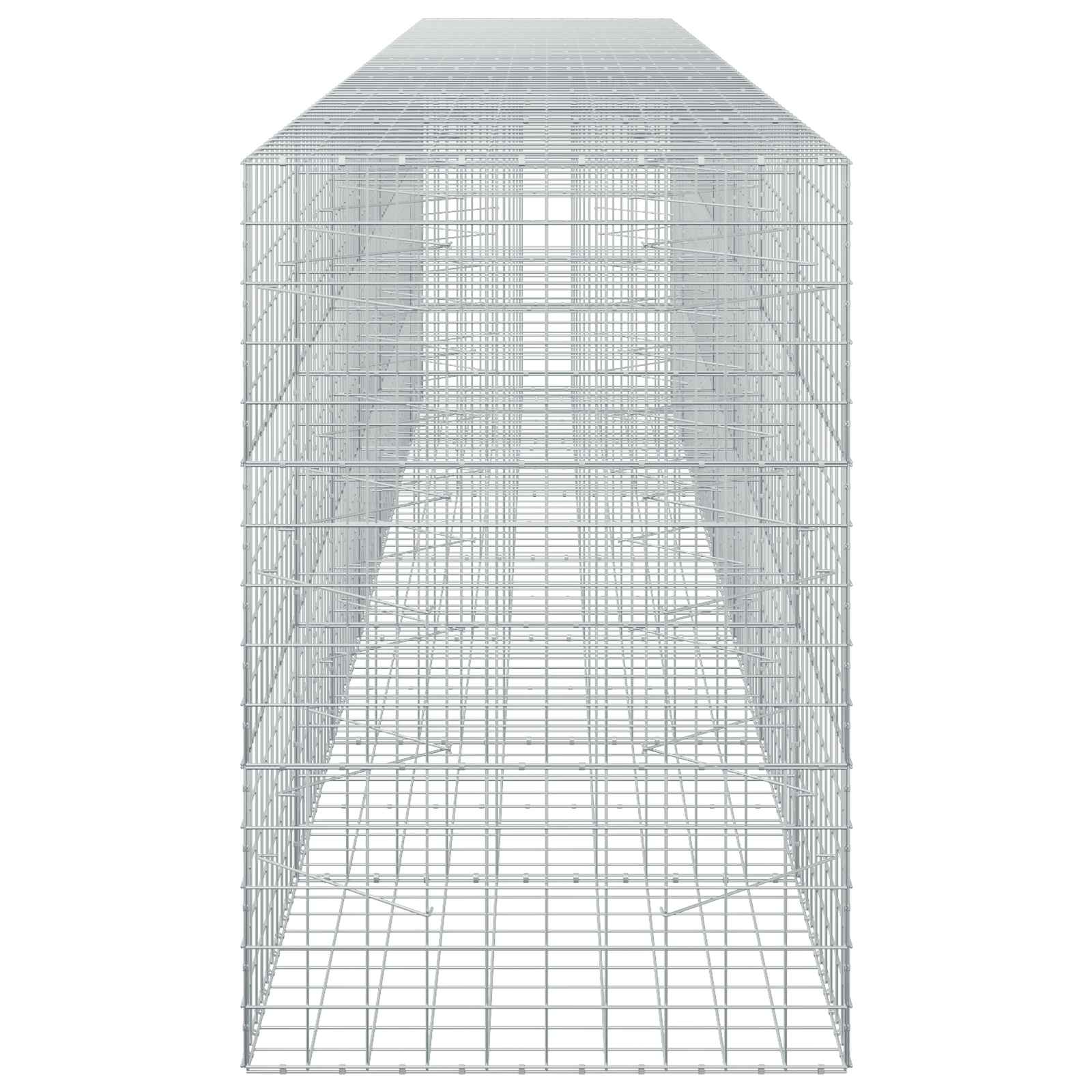 Gabion z žico 5 mm in mrežo 10x10 cm 700x100x150 cm