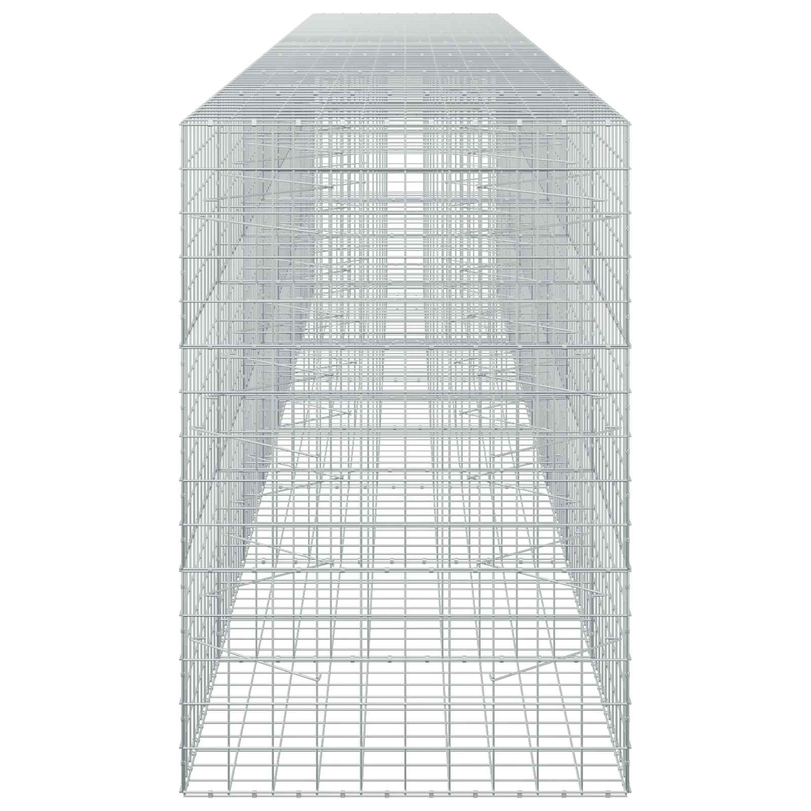 Gabion z žico 5 mm in mrežo 10x10 cm 750x100x150 cm