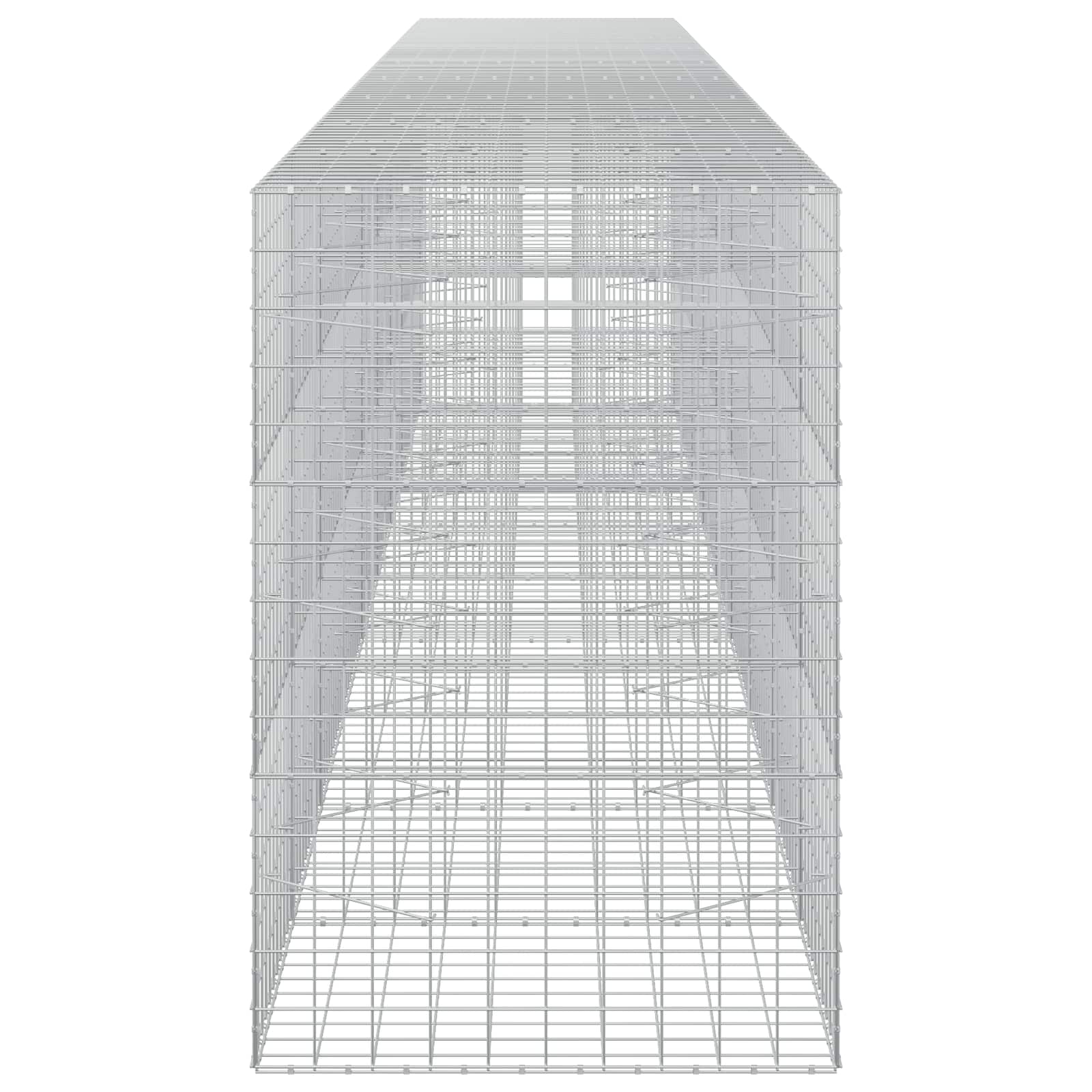 Gabion z žico 5 mm in mrežo 10x10 cm 900x100x150 cm