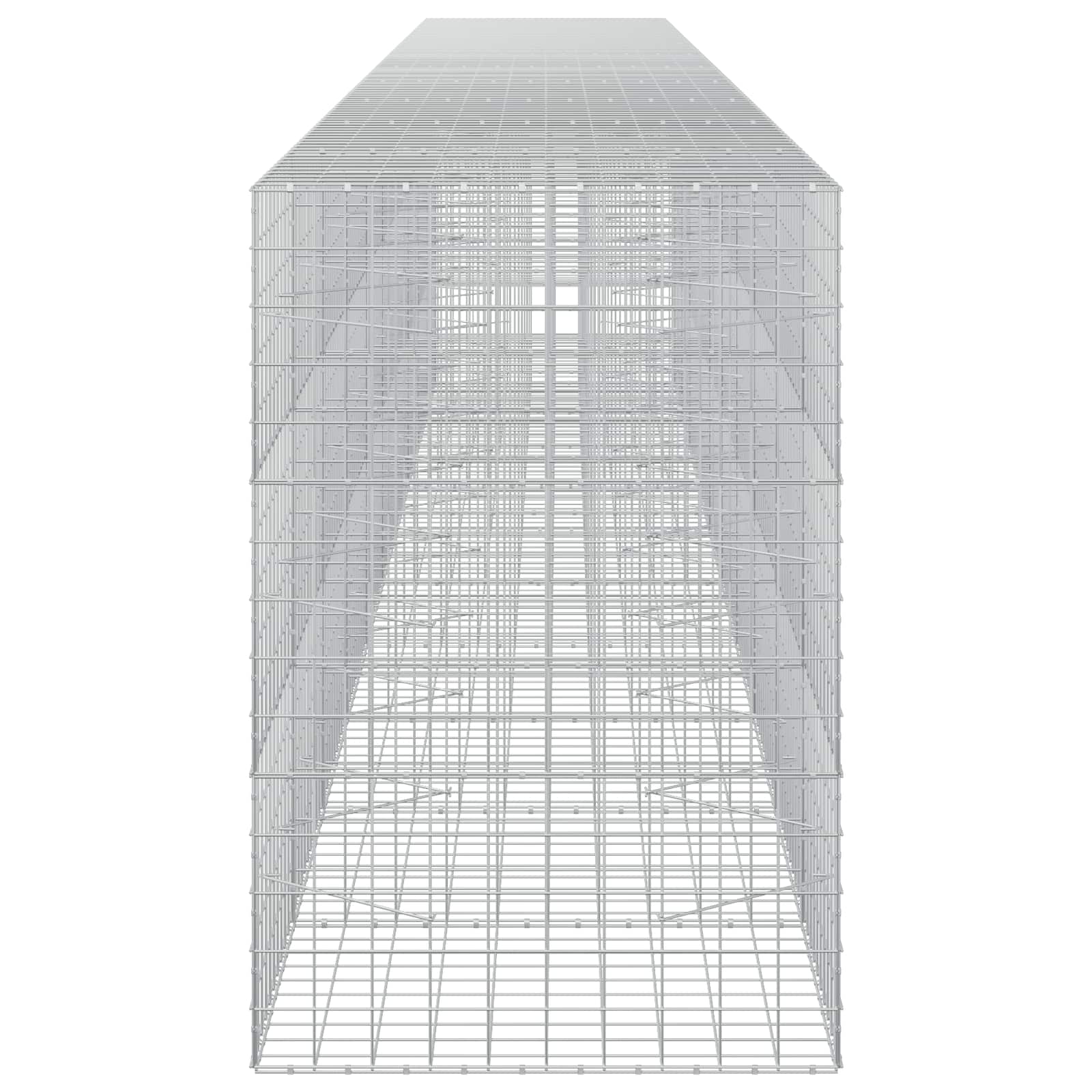 Gabion z žico 5 mm in mrežo 10x10 cm 1000x100x150 cm