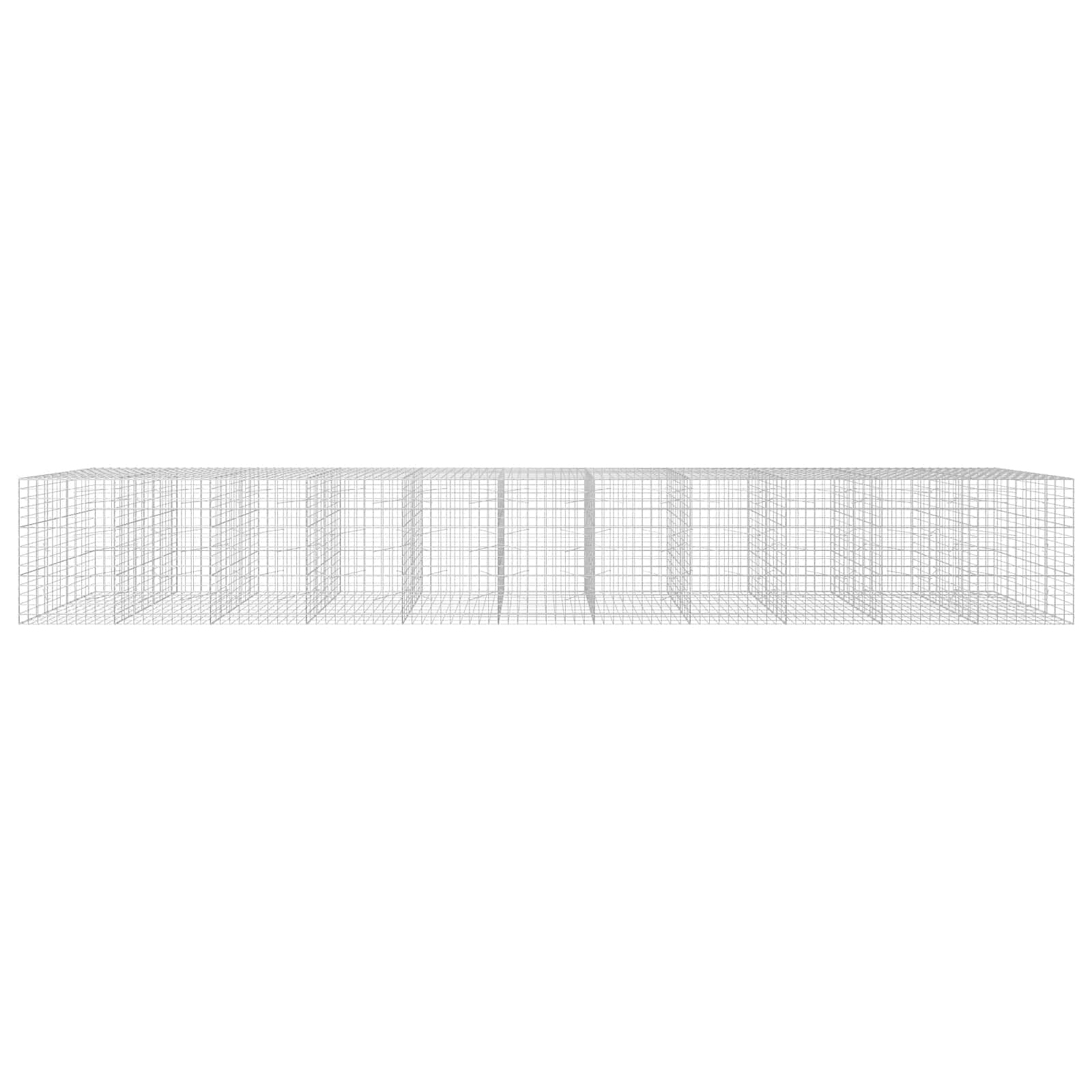 Gabion z žico 5 mm in mrežo 10x10 cm 1100x100x150 cm