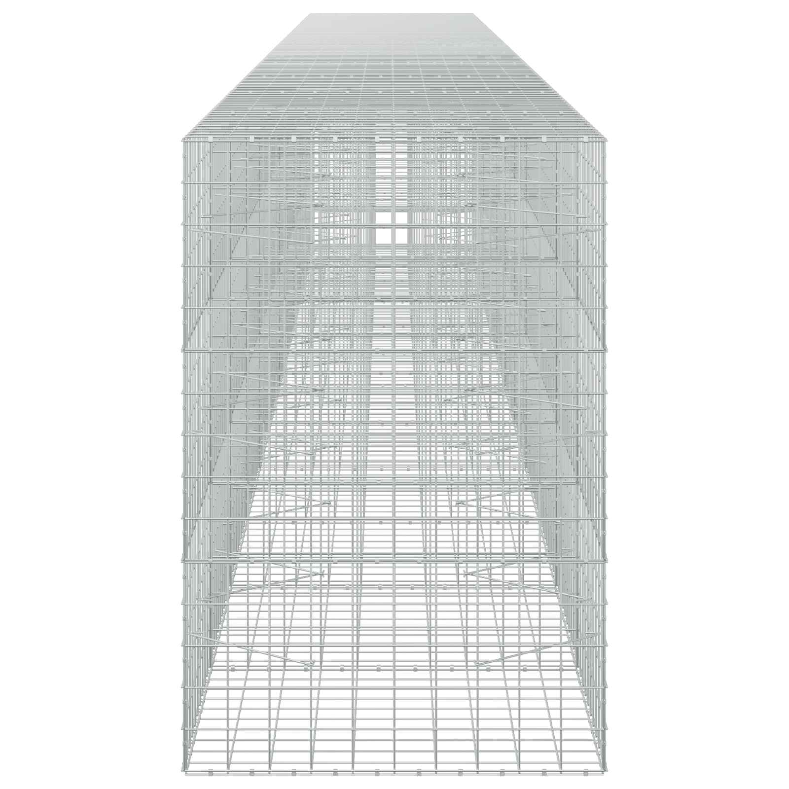Gabion z žico 5 mm in mrežo 10x10 cm 1100x100x150 cm