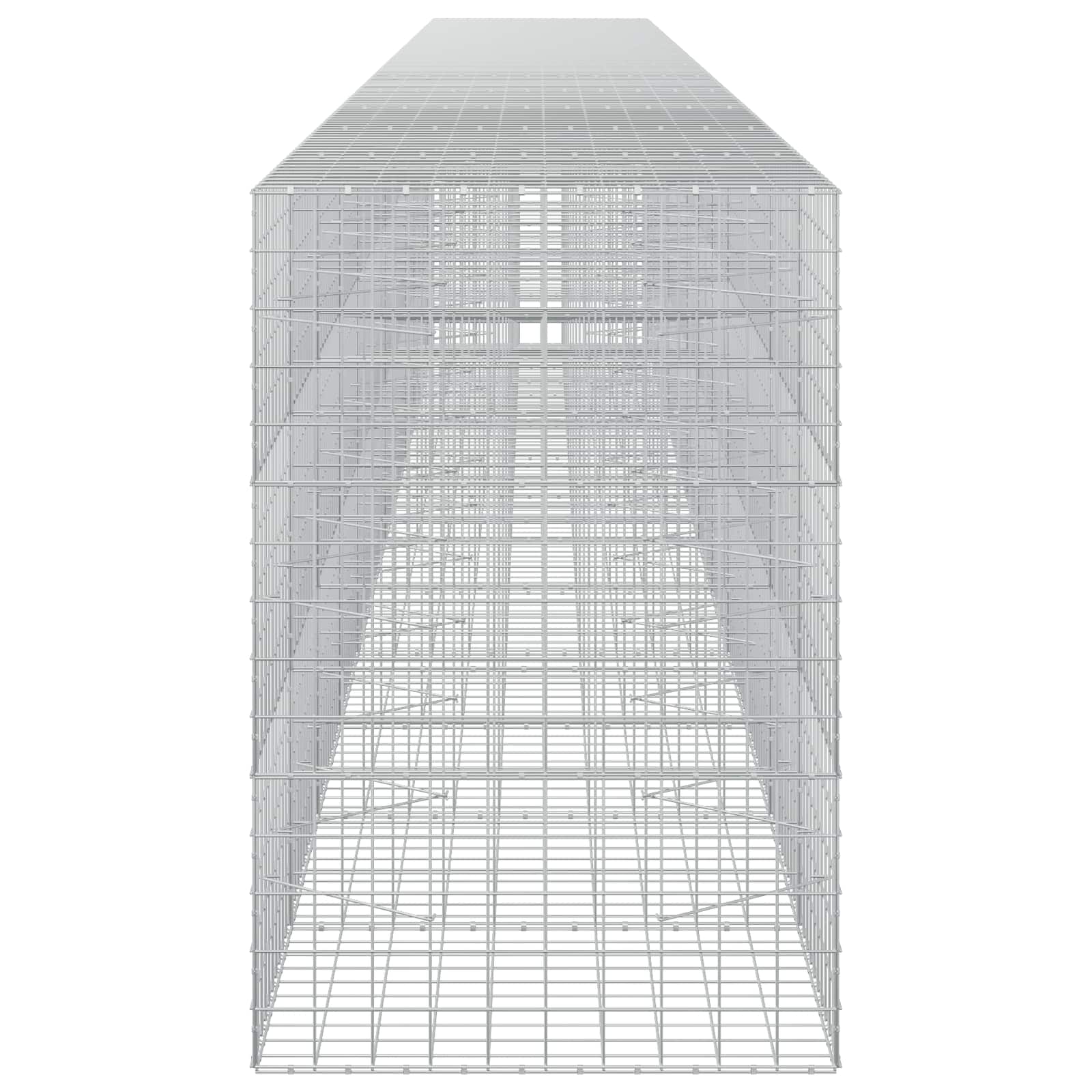 Gabion z žico 5 mm in mrežo 10x10 cm 1200x100x150 cm