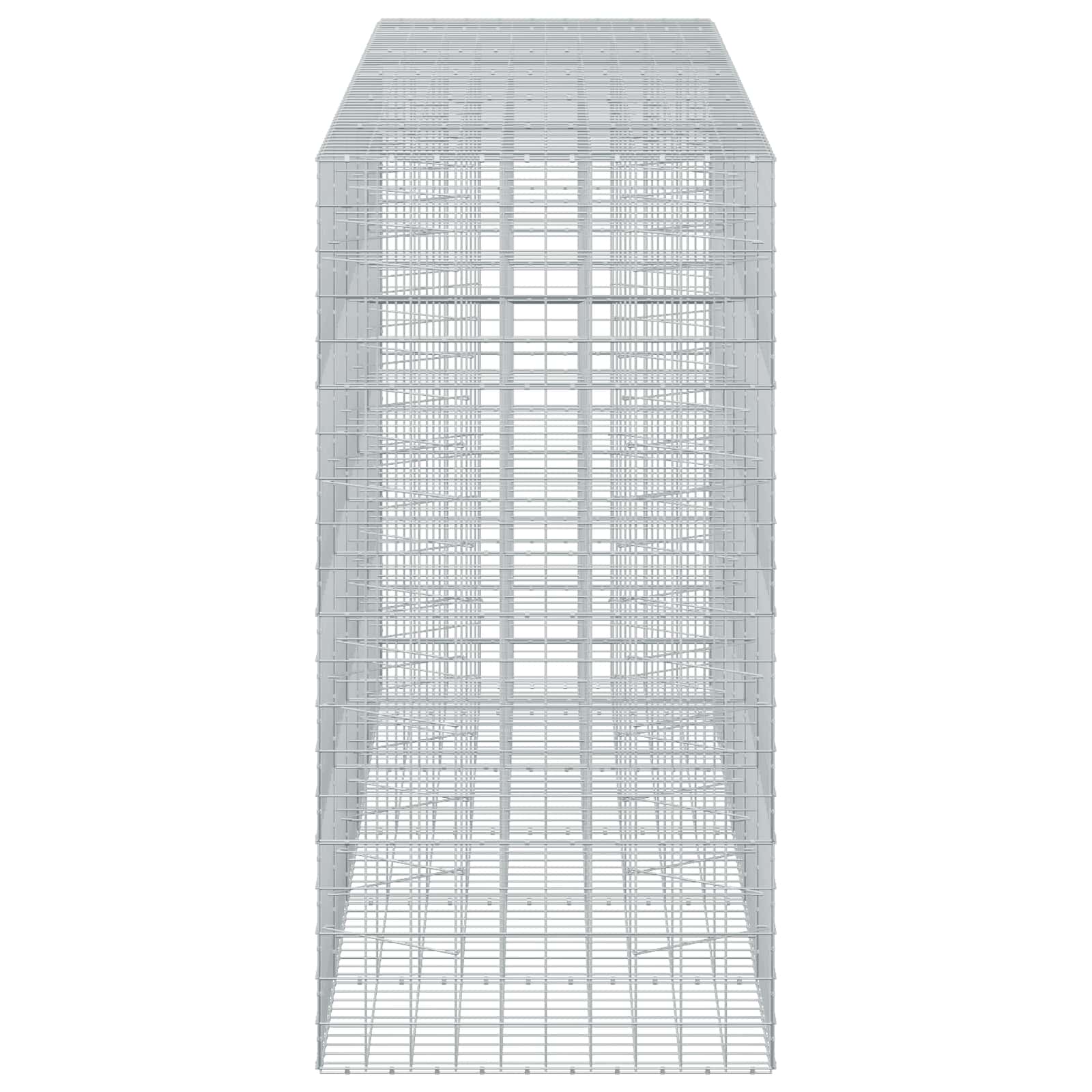 Gabion z žico 5 mm in mrežo 10x10 cm 550x100x200 cm
