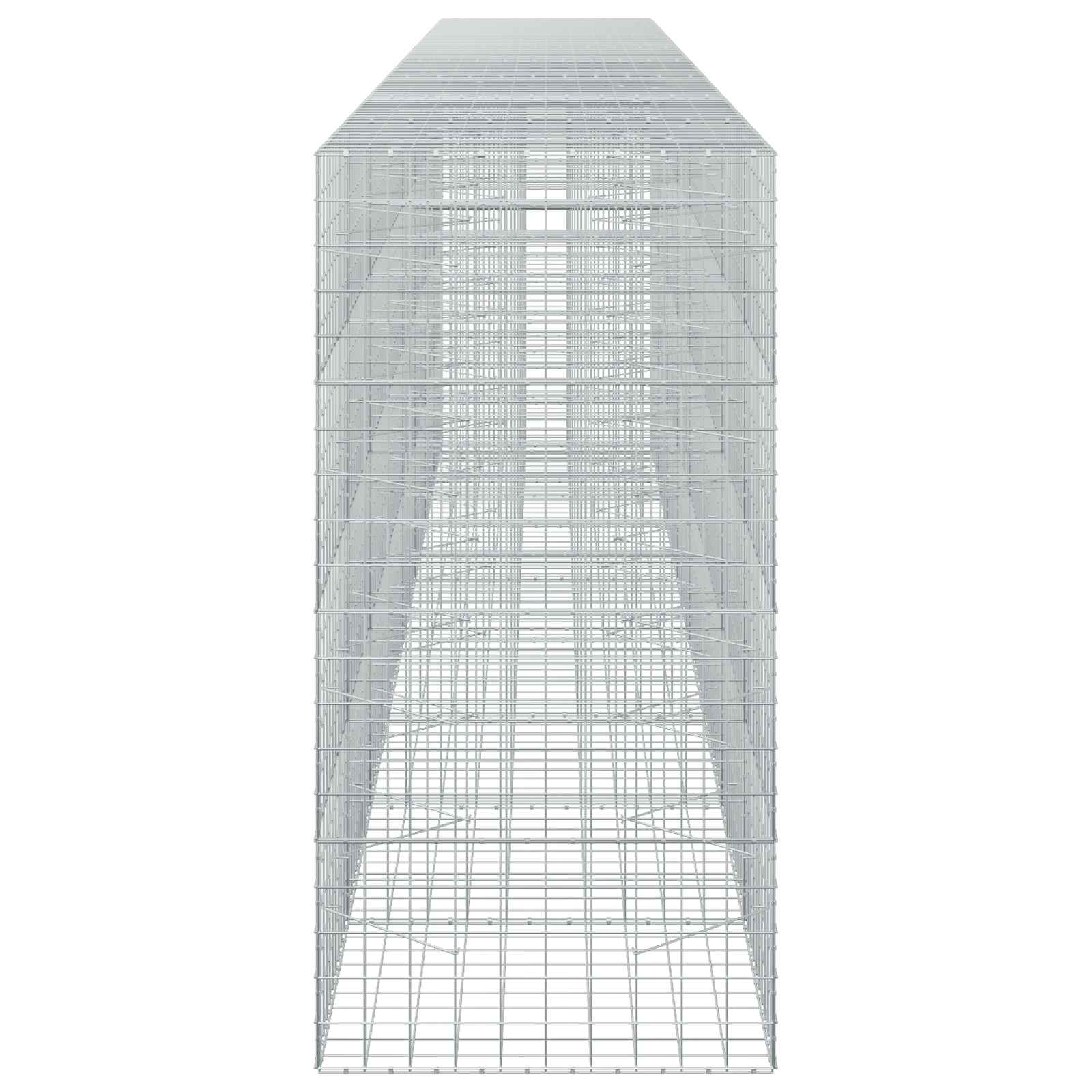 Gabion z žico 5 mm in mrežo 10x10 cm 800x100x200 cm
