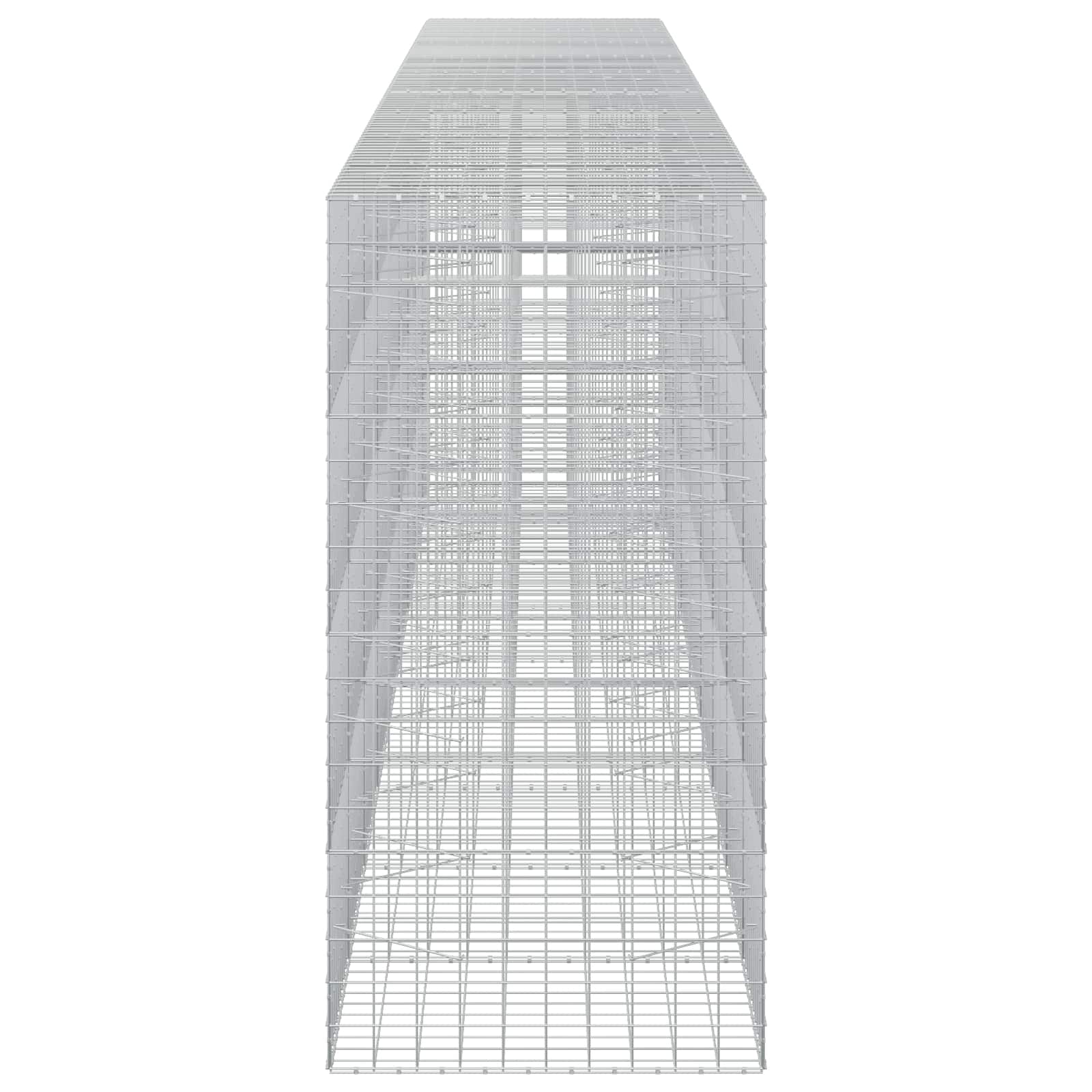 Gabion z žico 5 mm in mrežo 10x10 cm 900x100x200 cm