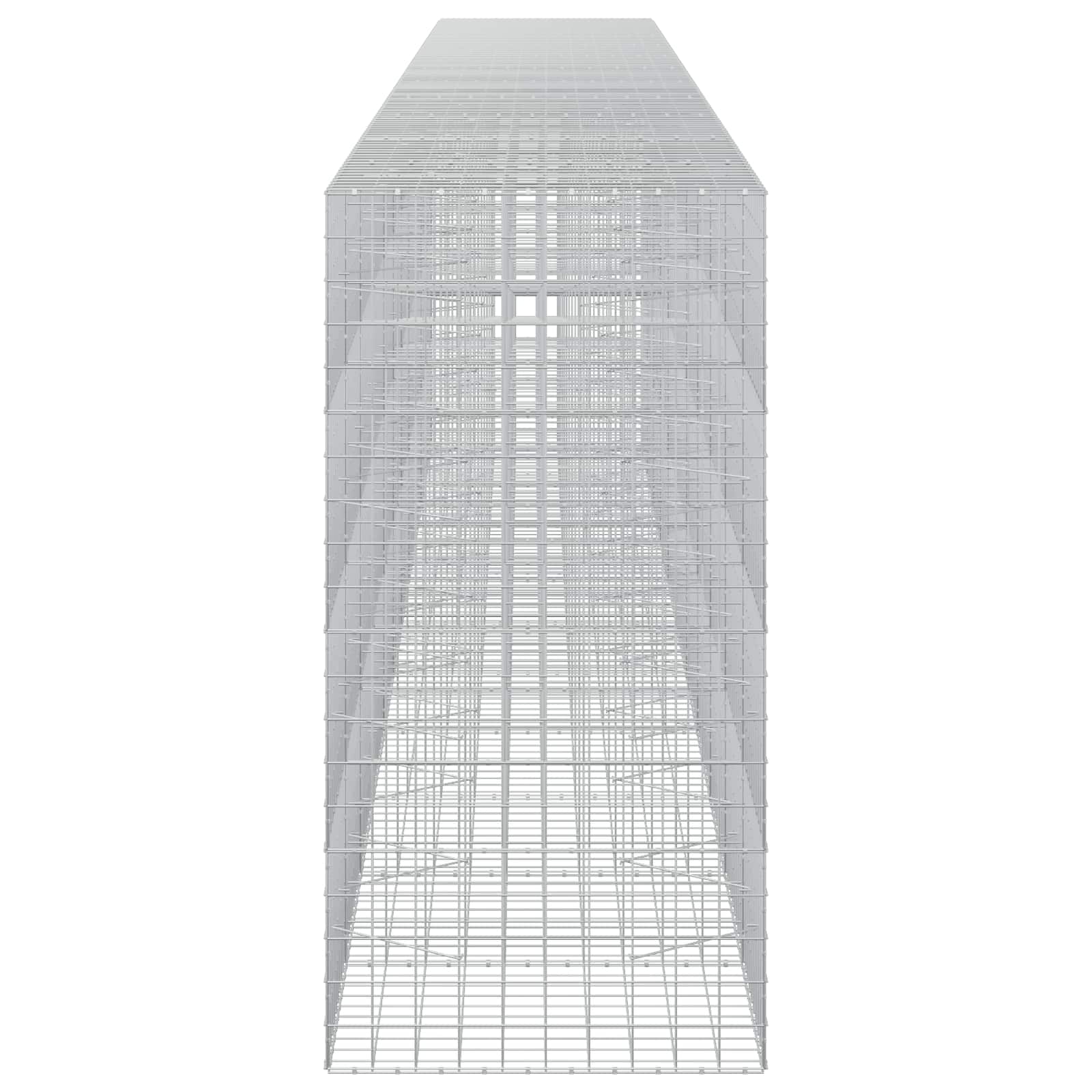 Gabion z žico 5 mm in mrežo 10x10 cm 1100x100x200 cm