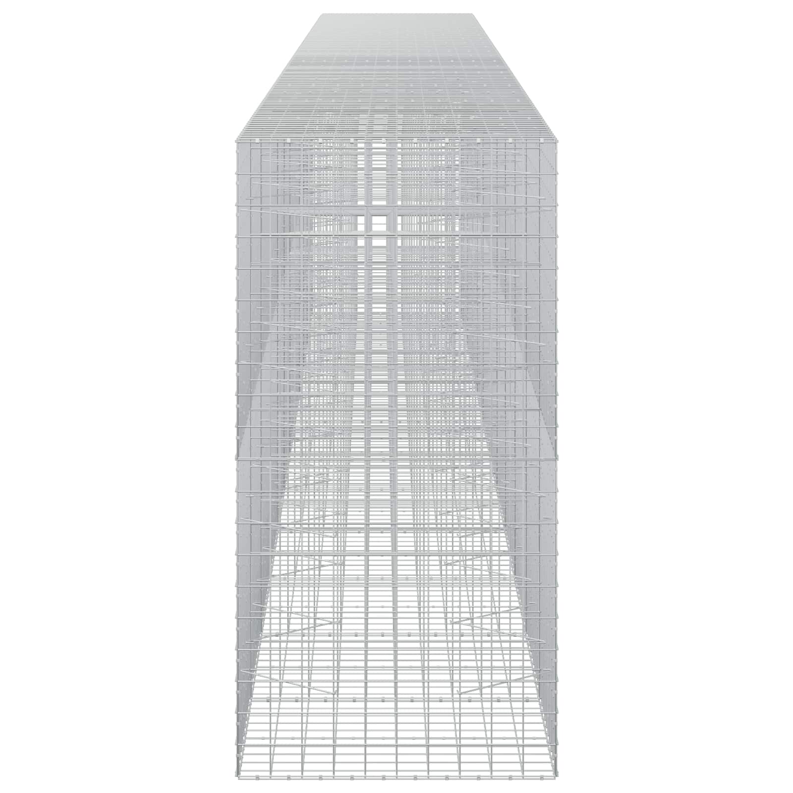 Gabion z žico 5 mm in mrežo 10x10 cm 1150x100x200 cm