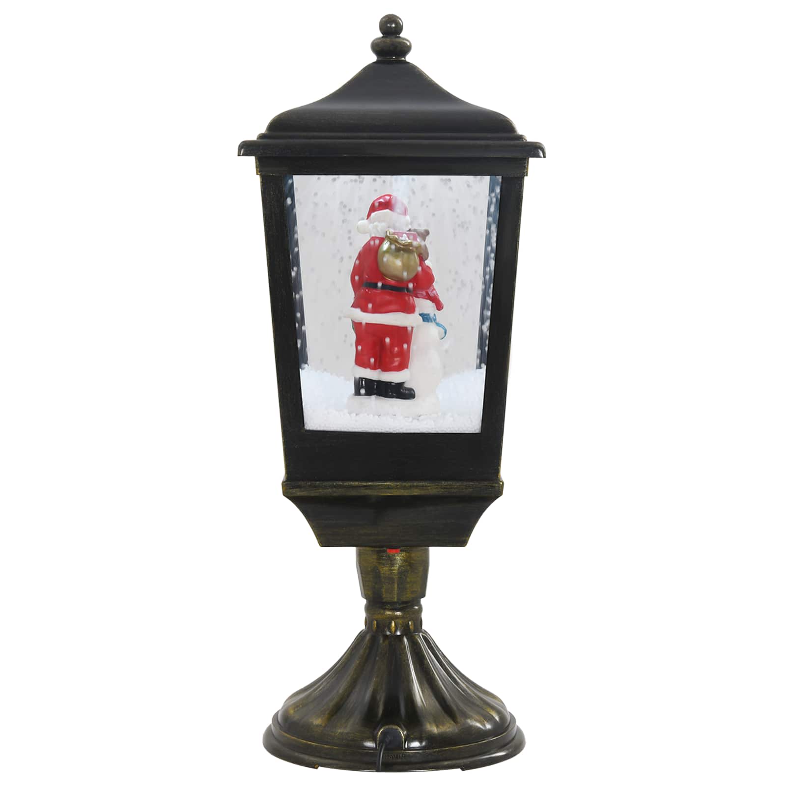 vidaXL Weihnachtslaterne ESPOO Kaltes Weiß 20,5 x 20,5 x 52 cm – Bild 6