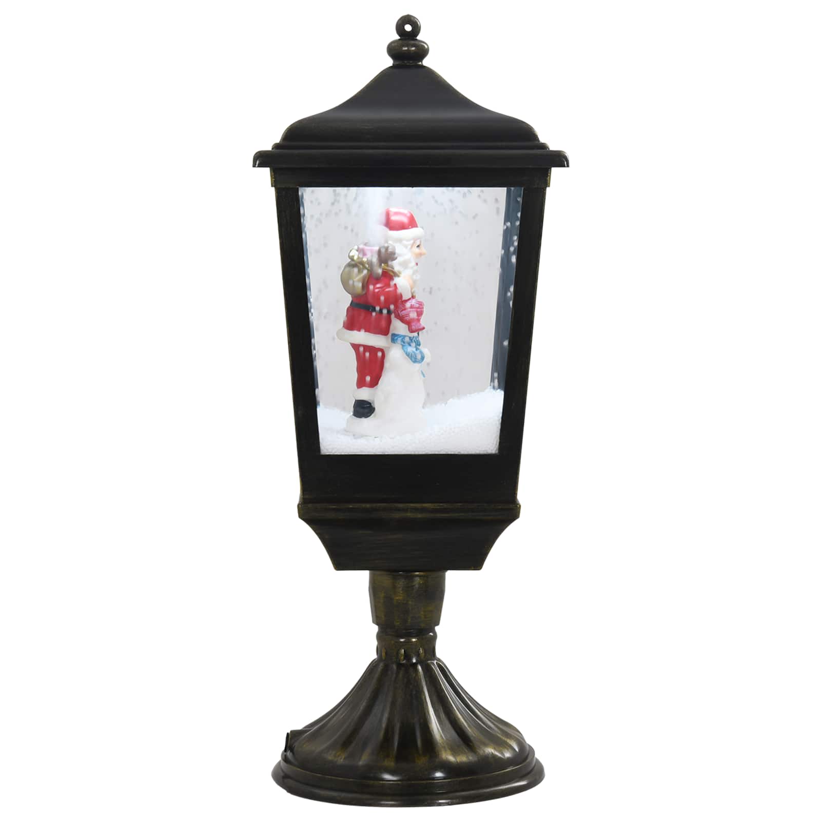 vidaXL Weihnachtslaterne ESPOO Kaltes Weiß 20,5 x 20,5 x 52 cm – Bild 5