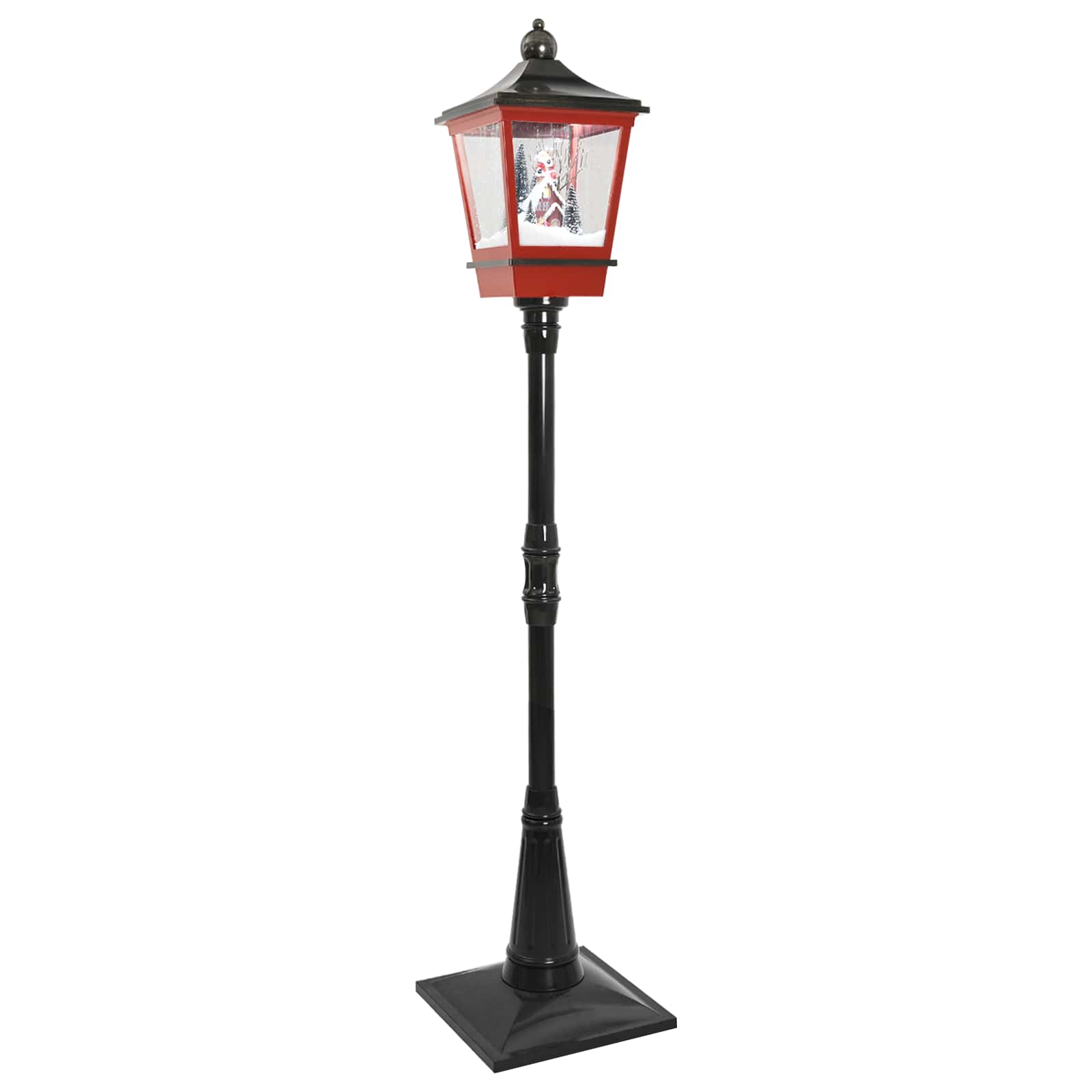 vidaXL Kerstlantaarn ESPOO Koel wit 37,5 x 37,5 x 184 cm, foto 3