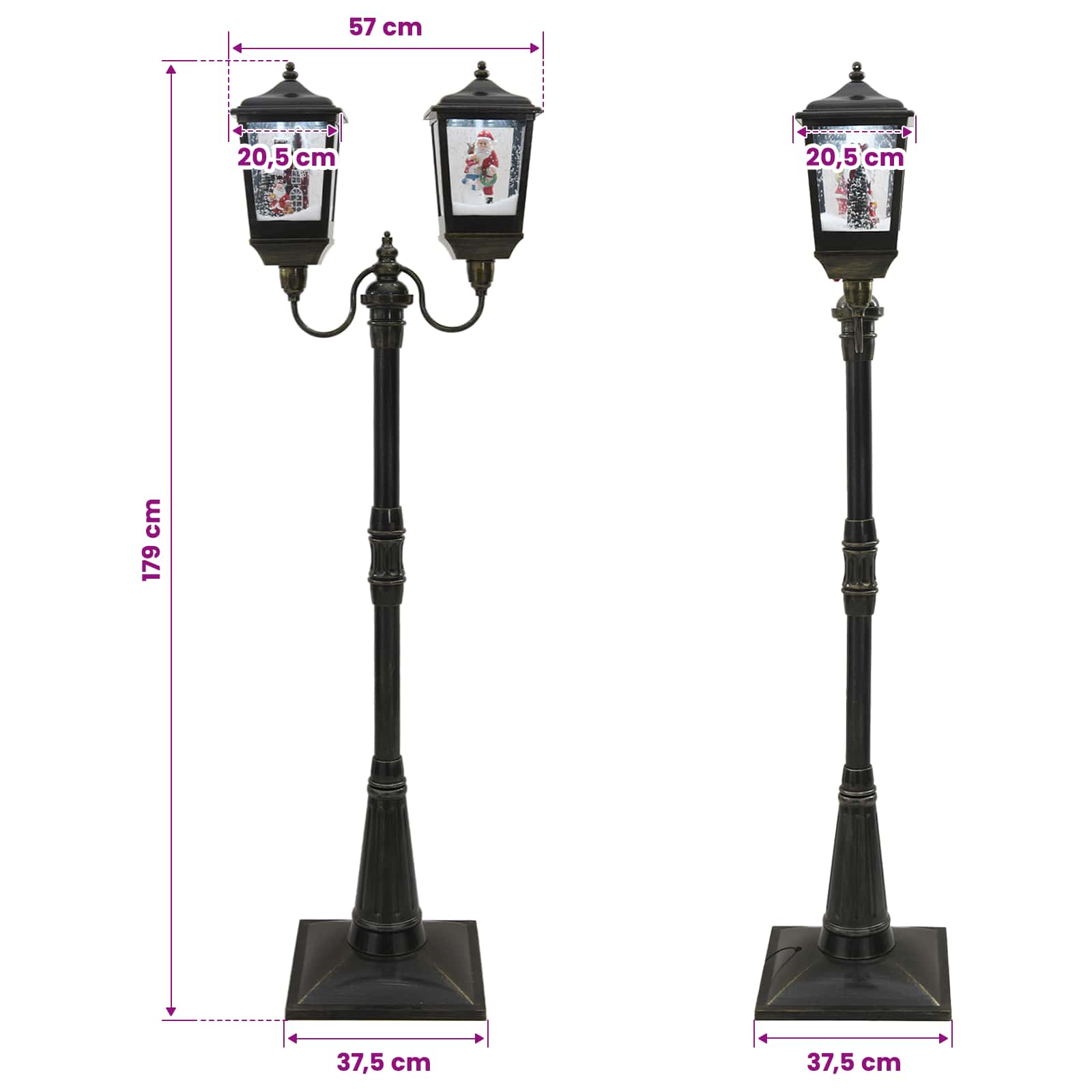 Christmas Lantern ESPOO Cool size guide
