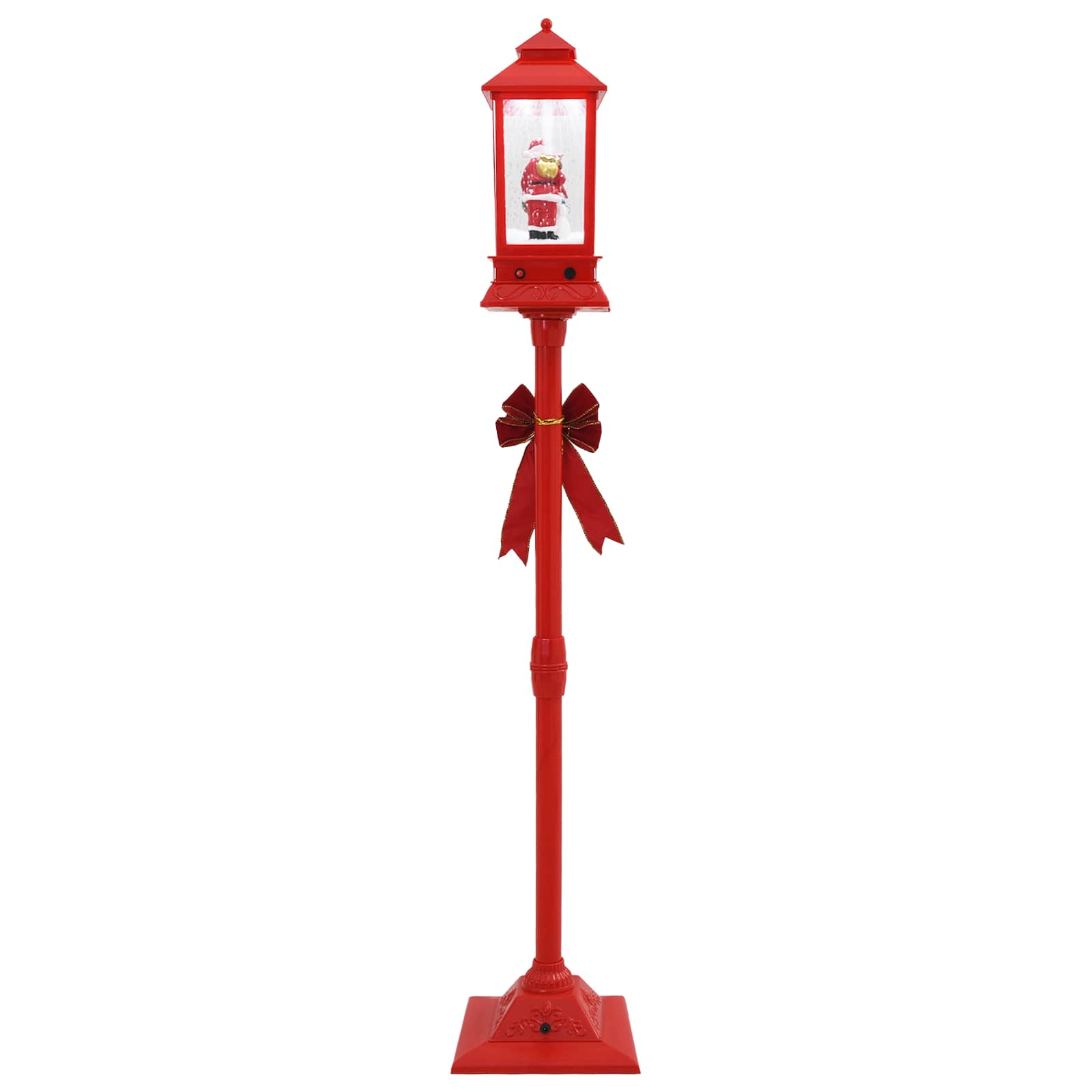 vidaXL Weihnachtslaterne ESPOO Kaltweiß 26,5 x 26,5 x 150 cm – Bild 6