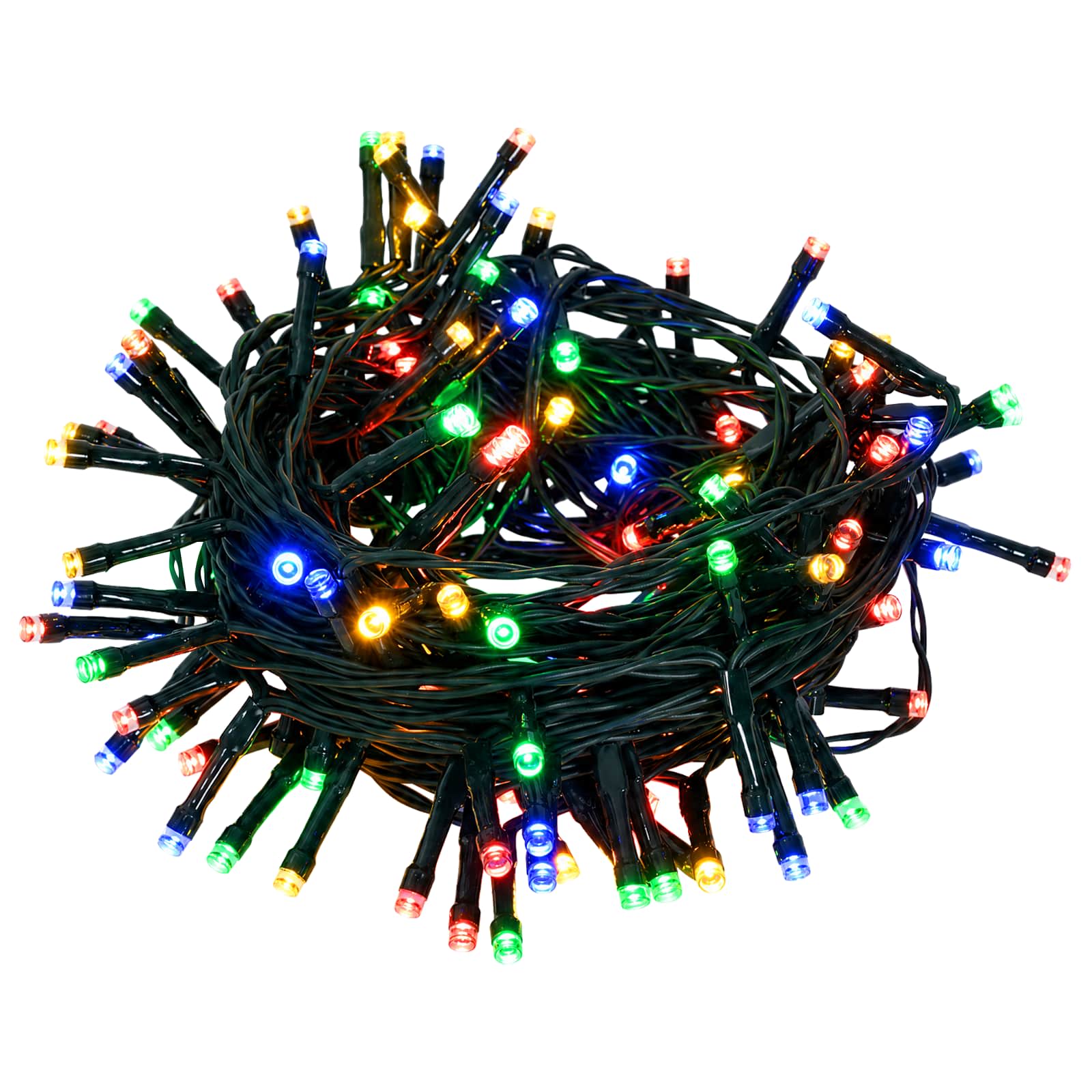 Pop-up LED božično drevo 210 cm 200 LED PVC Zelena