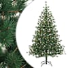 vidaXL Kunstlik kokkupandav j&otilde;ulupuu 150 cm 150 LED-i Soe valge
