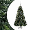 vidaXL Tehisj&otilde;ulukuusk koos kaunistustega 120 cm 150 LED-i Soe valge
