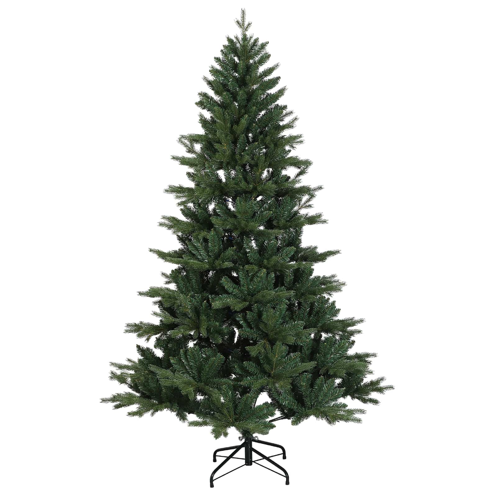 Umetna božična jelka z bučko 120 cm 150 LED Toplo bela