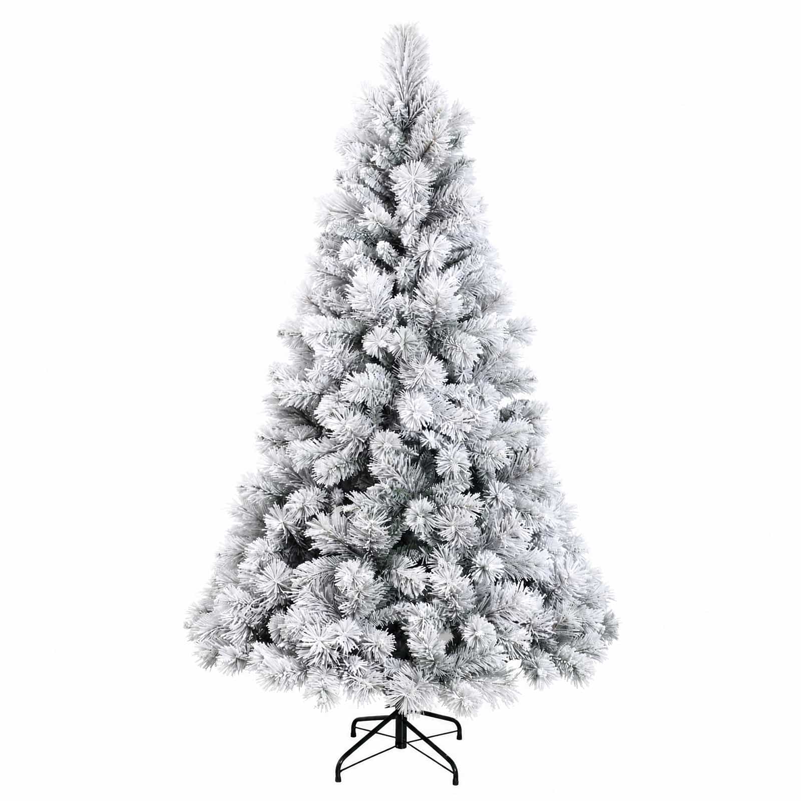Umetna božična jelka z bučko 150 cm 150 LED Toplo bela