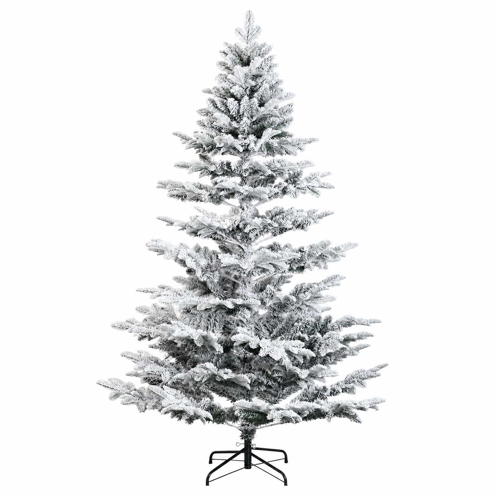 Umetna božična jelka z bučko 150 cm 150 LED Toplo bela