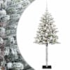 vidaXL Tehisj&otilde;ulukuusk koos kaunistustega 120 cm 150 LED-i Soe valge