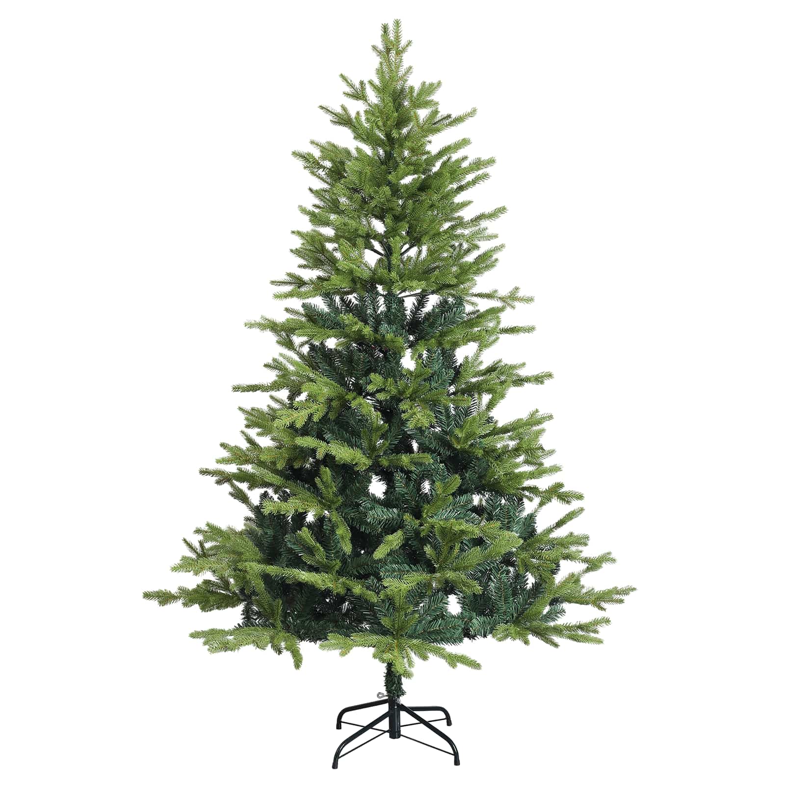Umetno Zložljivo Božično Drevo 240 cm 300 LED Toplo bela