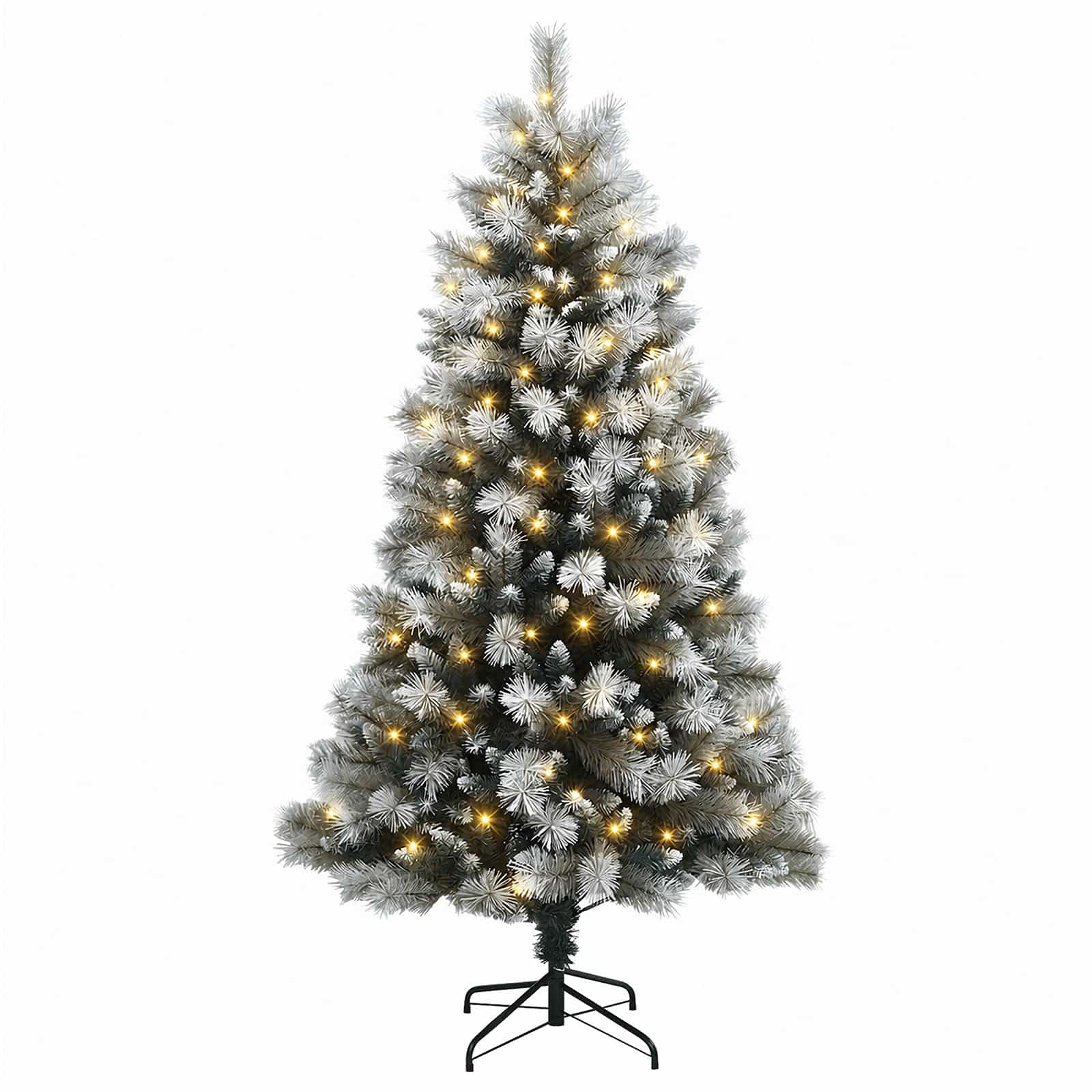 Kunstlik kokkupandav jõulupuu 240 cm 300 LED-i Soe valge 4 Kõik vajalik sinu aeda ja koju! Kunstlik kokkupandav jõulupuu 240 cm 300 LED-i Soe valge - Pilt 4
