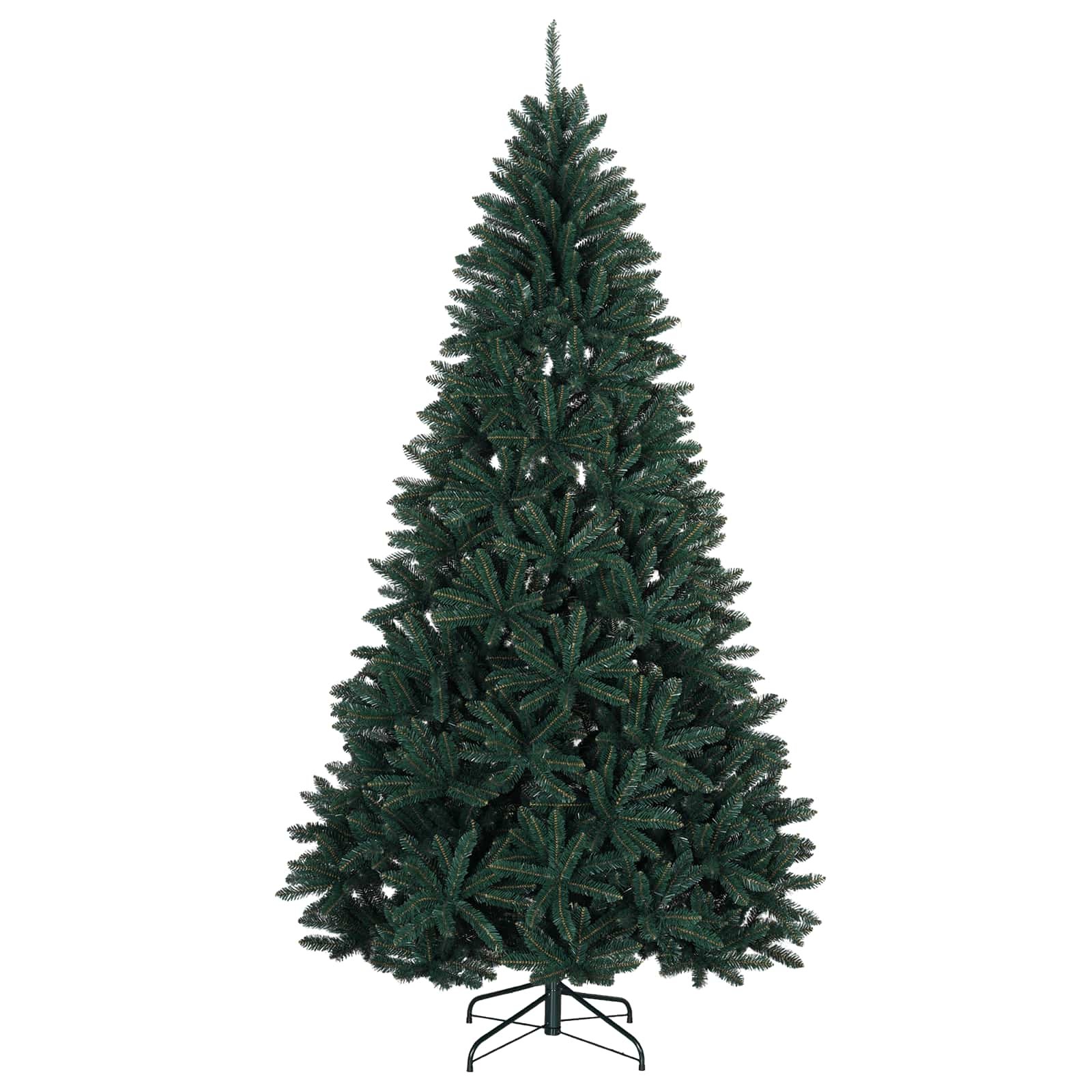Umetno božično drevesce s tečaji, temno zeleno 300 cm 600 LED
